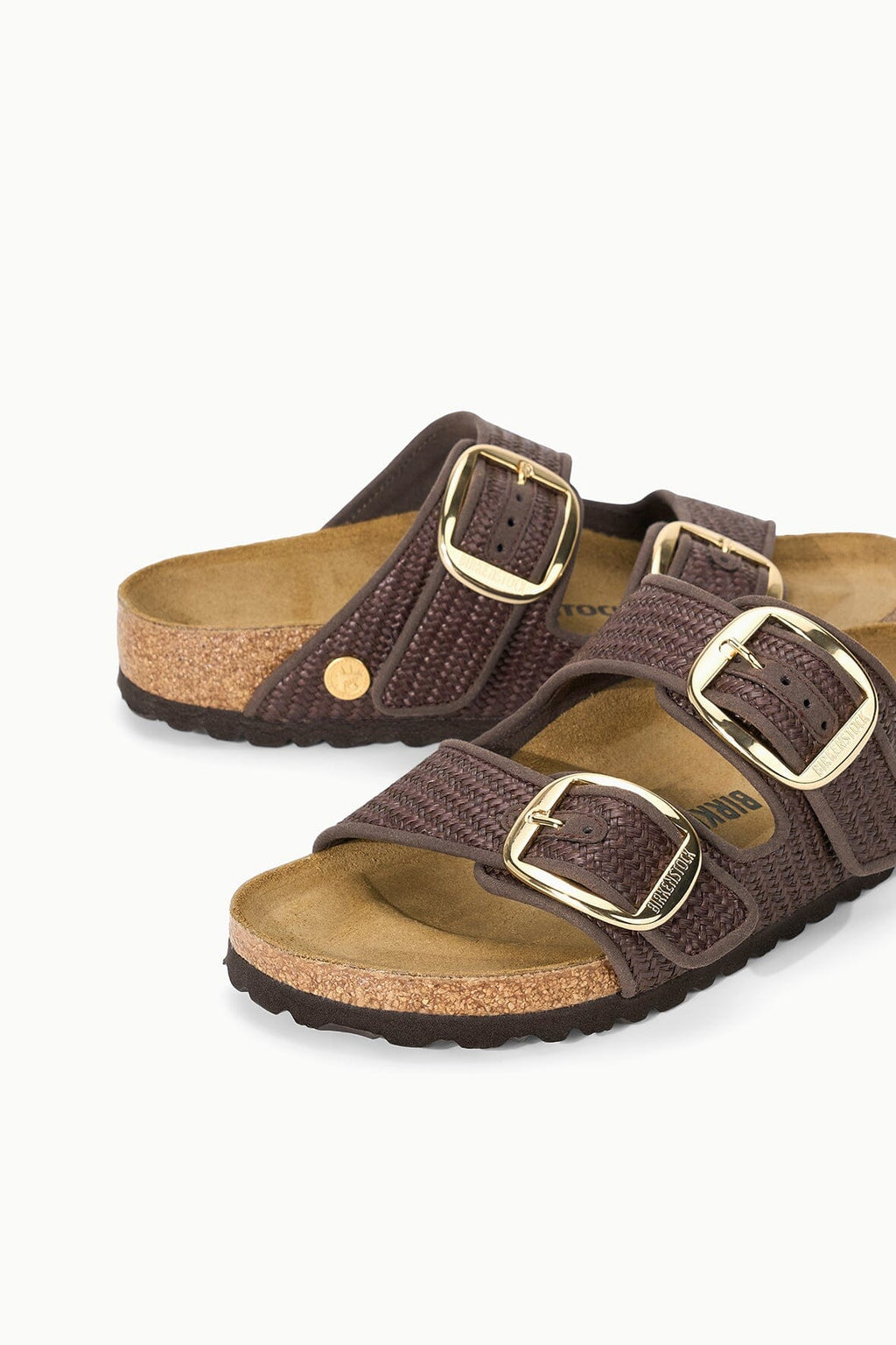 BIRKENSTOCK ARIZONA BIG BUCKLE | RAFFIA CARAFE