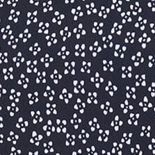 BRENTON BIKINI BOTTOM | BLACK WOODBLOCK DITSY FLORAL