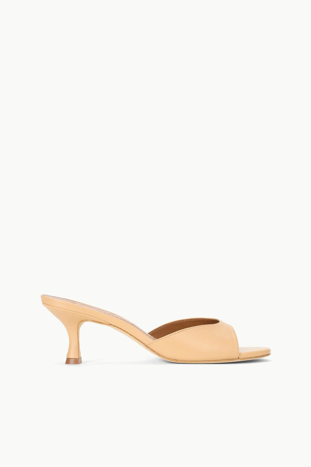 BRIGITTE LEATHER MULE | PORCINI