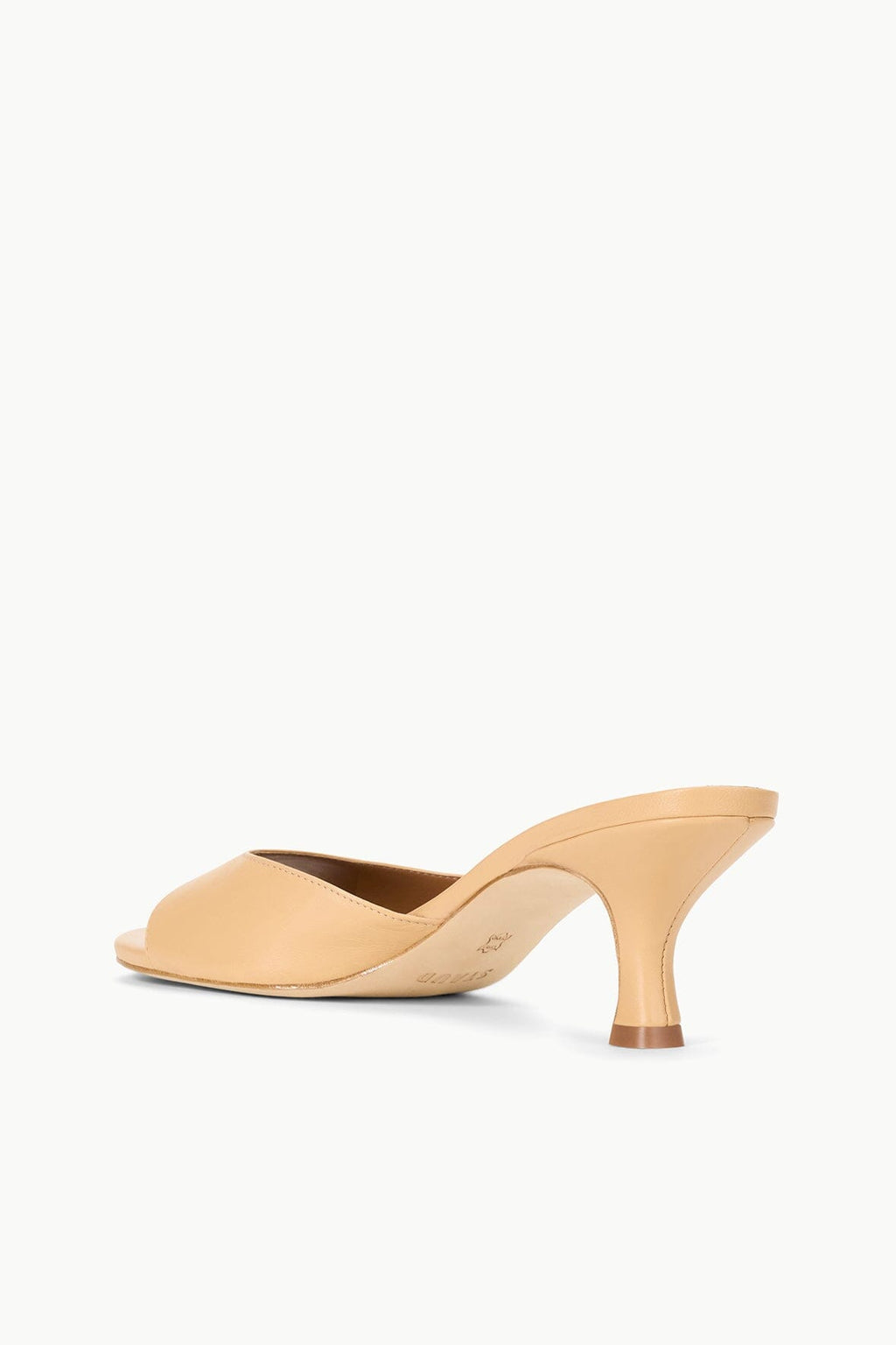BRIGITTE LEATHER MULE | PORCINI