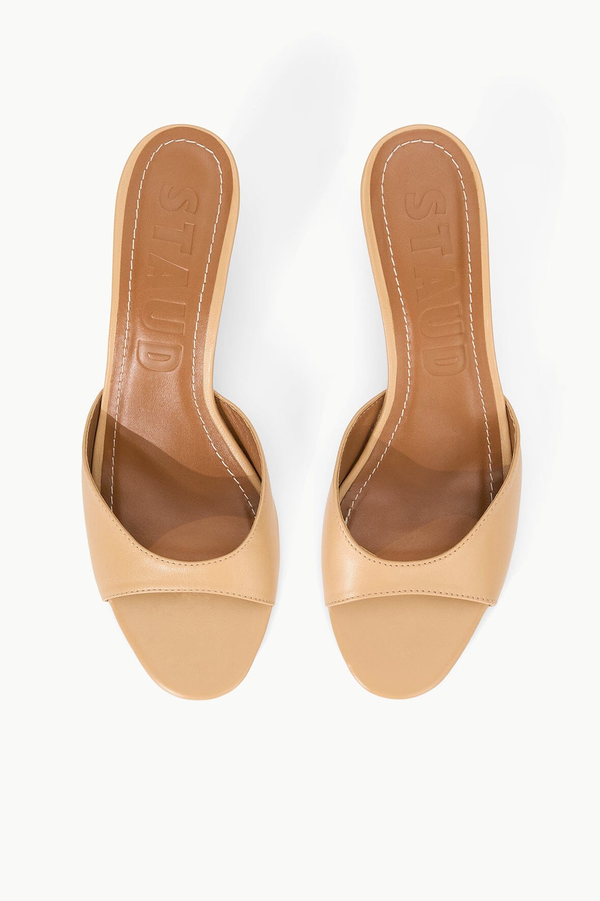 BRIGITTE LEATHER MULE | PORCINI