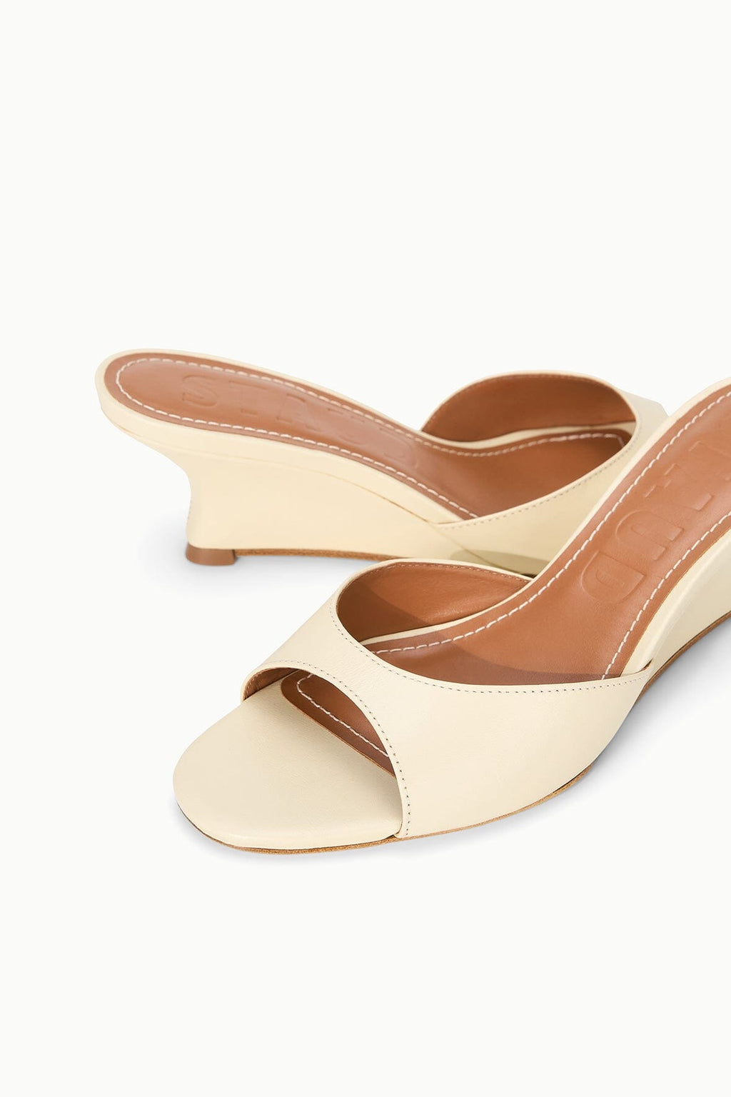 BRIGITTE WEDGE | CREAM