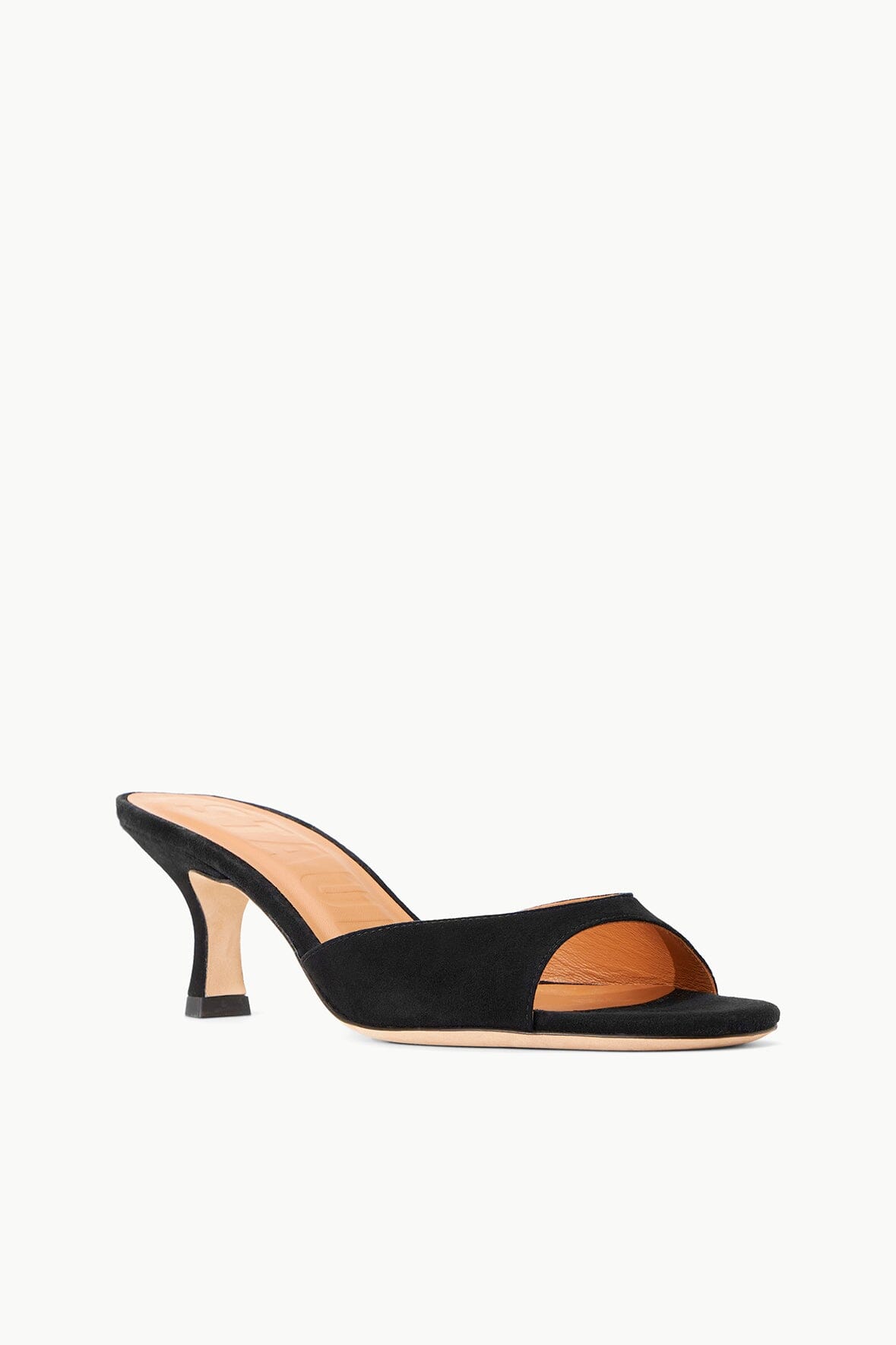 BRIGITTE SUEDE MULE | BLACK