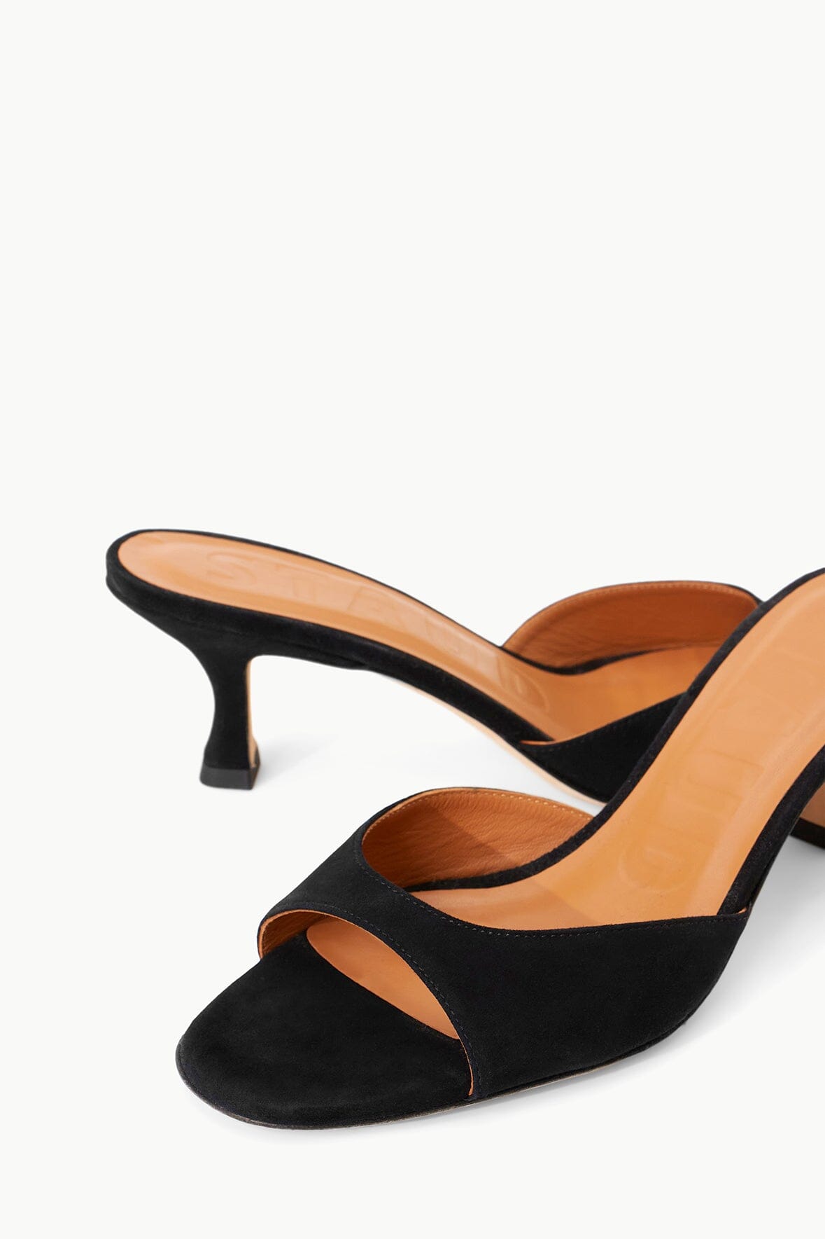 BRIGITTE SUEDE MULE | BLACK