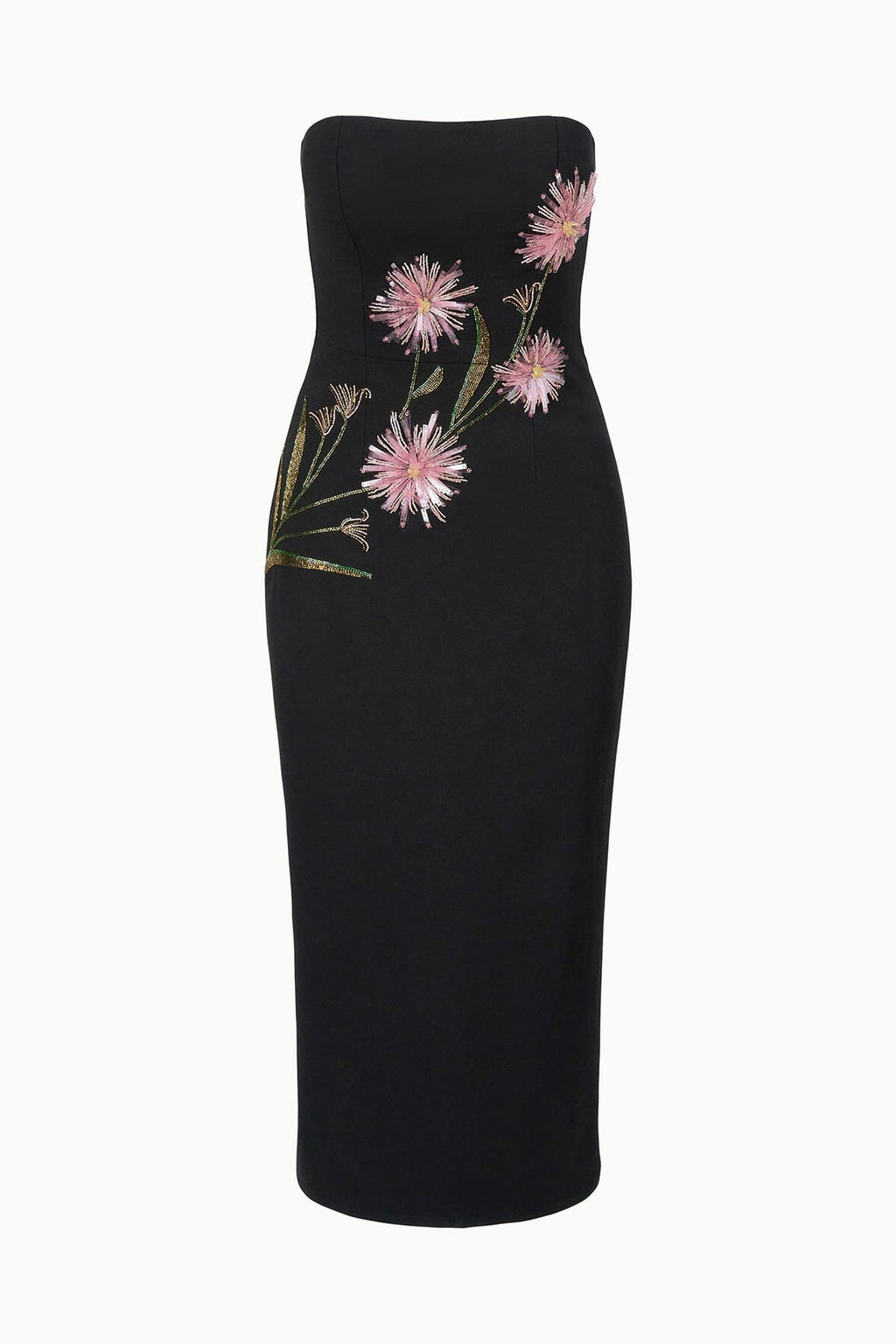 BROOKE DRESS | DAHLIA DAYDREAM BLACK