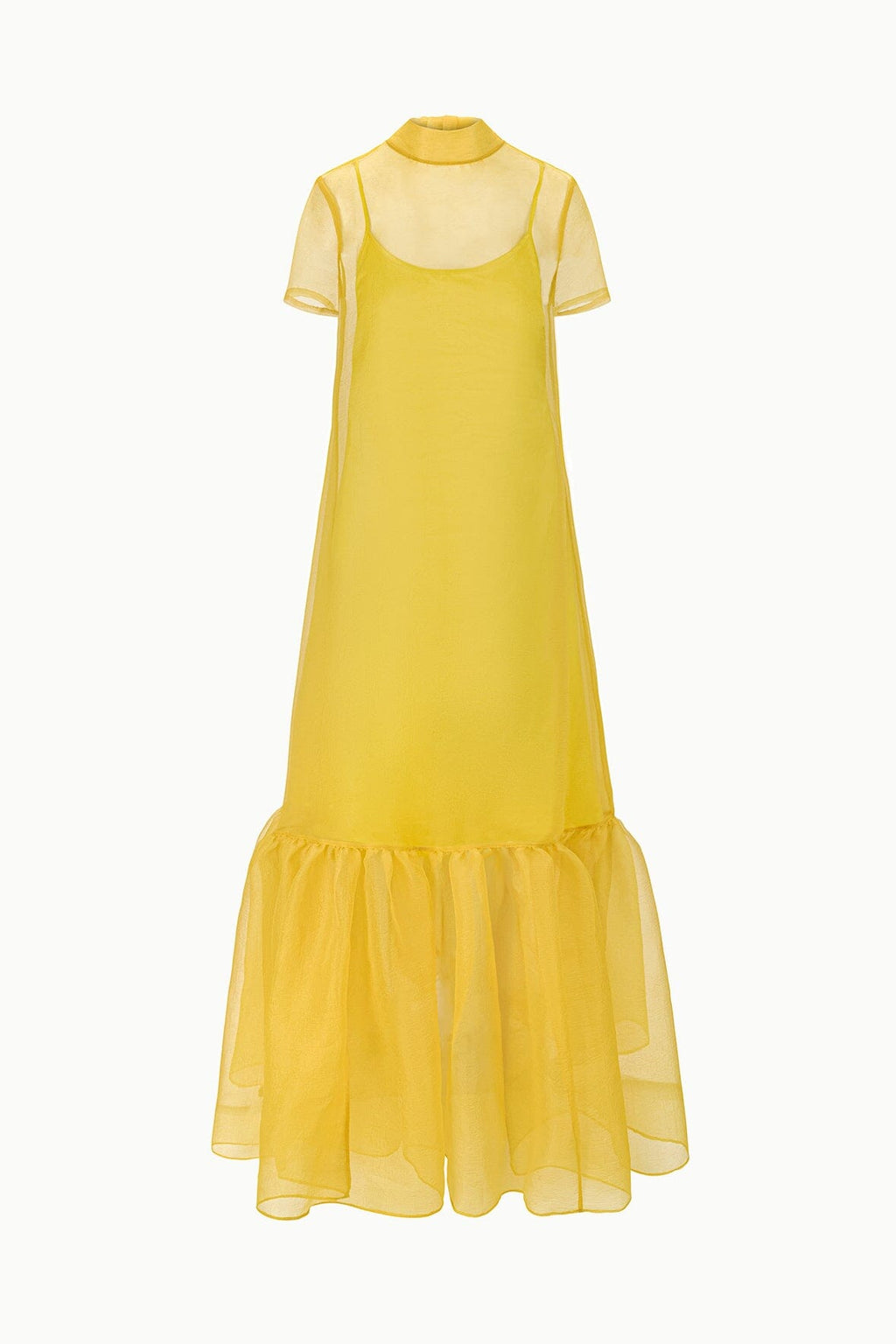CALLUNA DRESS | CHARTREUSE