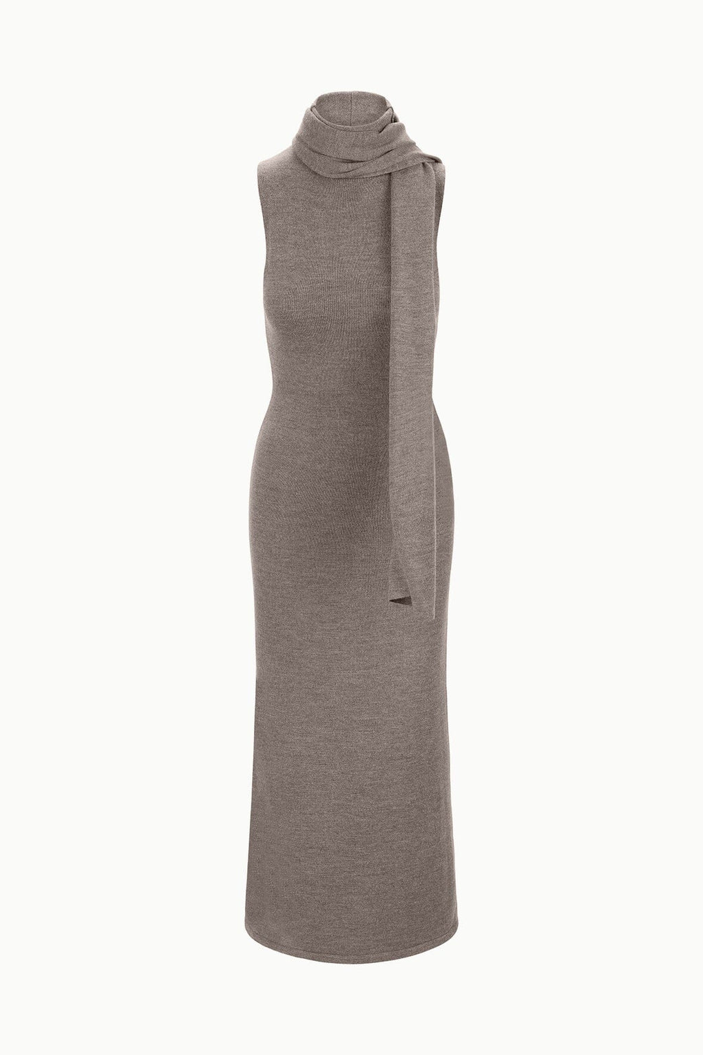 CANAL MIDI DRESS | TRUFFLE