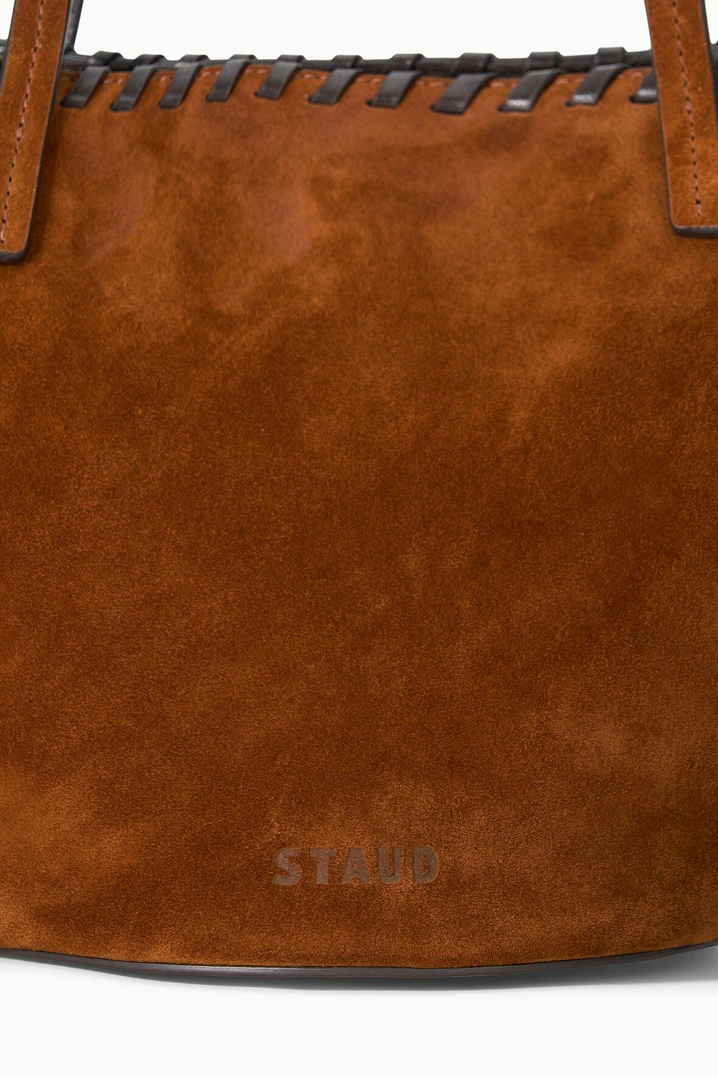 CARO BUCKET BAG | TABAC SUEDE ESPRESSO