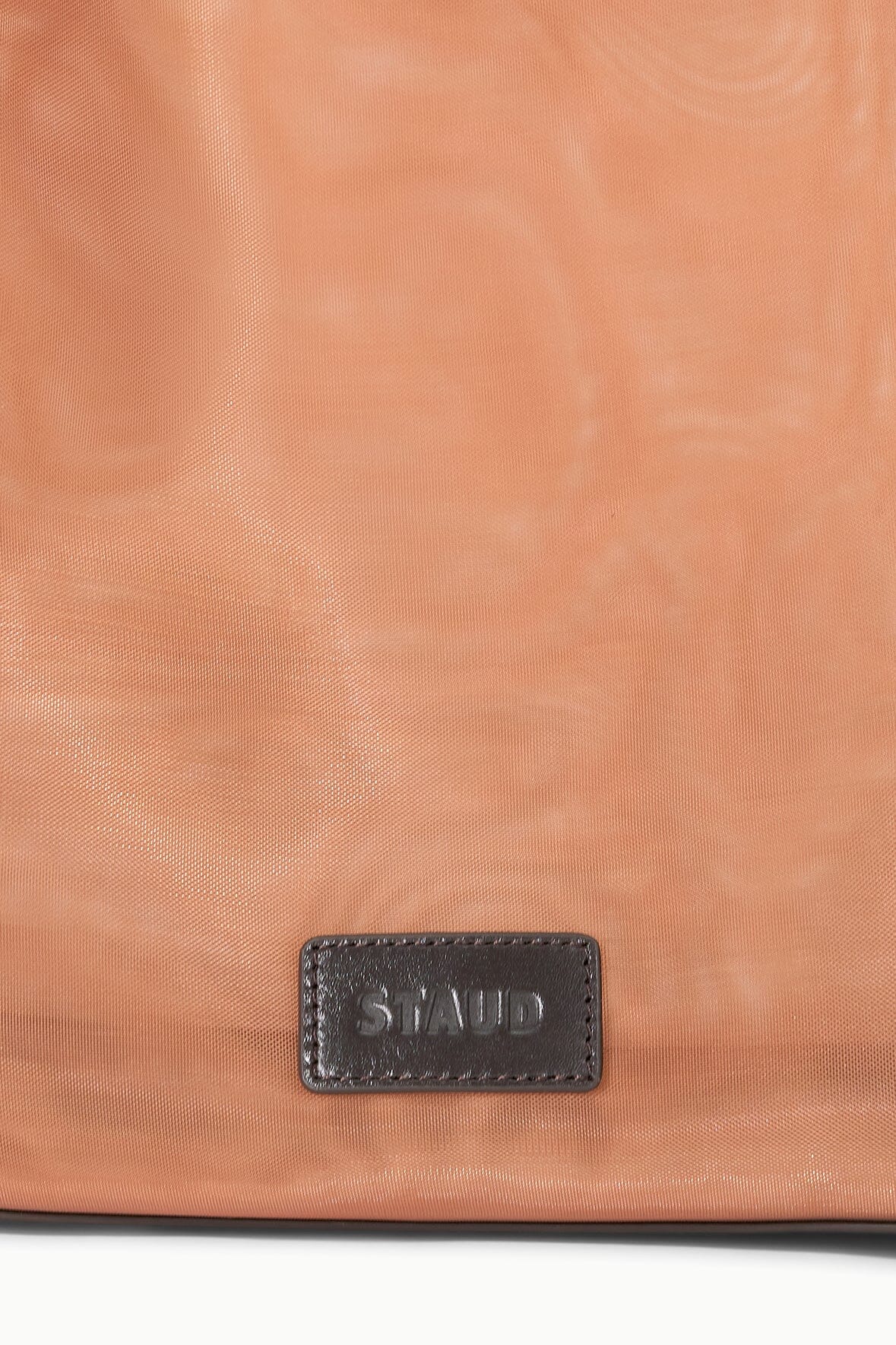 CHRISTOS LARGE MESH TOTE | CAMEL
