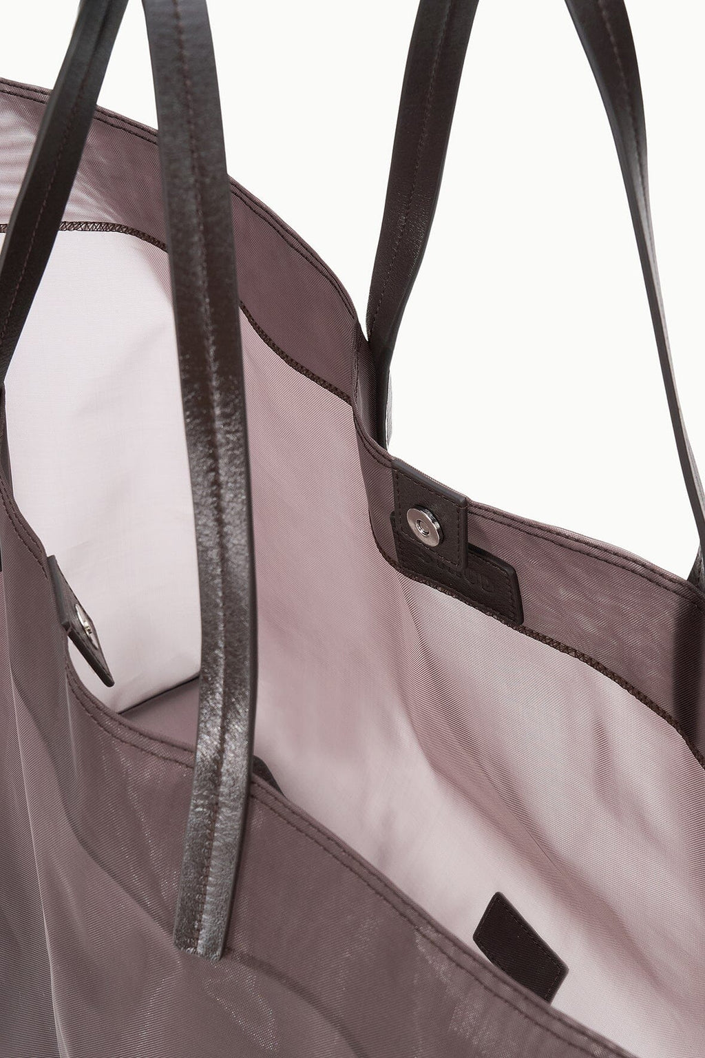 CHRISTOS LARGE MESH TOTE | ESPRESSO