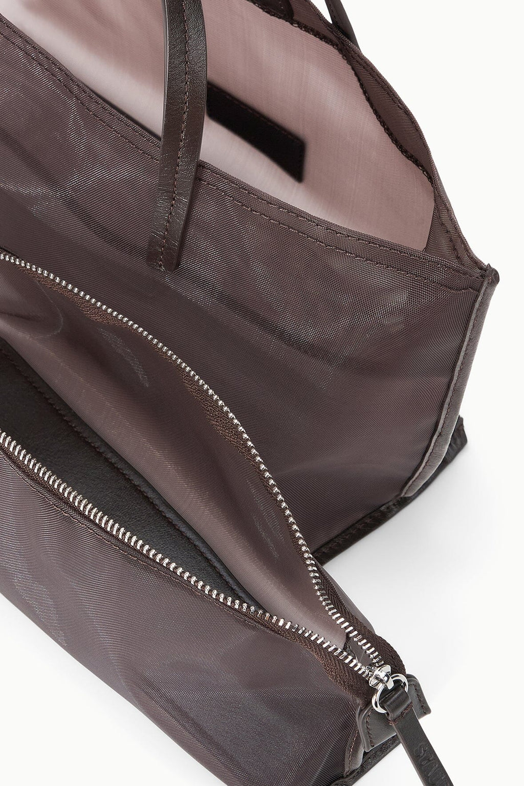 CHRISTOS MINI MESH TOTE | ESPRESSO