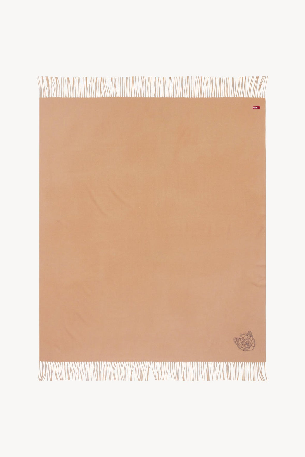 CUSTOM STAUD x C.BONZ CASHMERE BLANKET | CAMEL