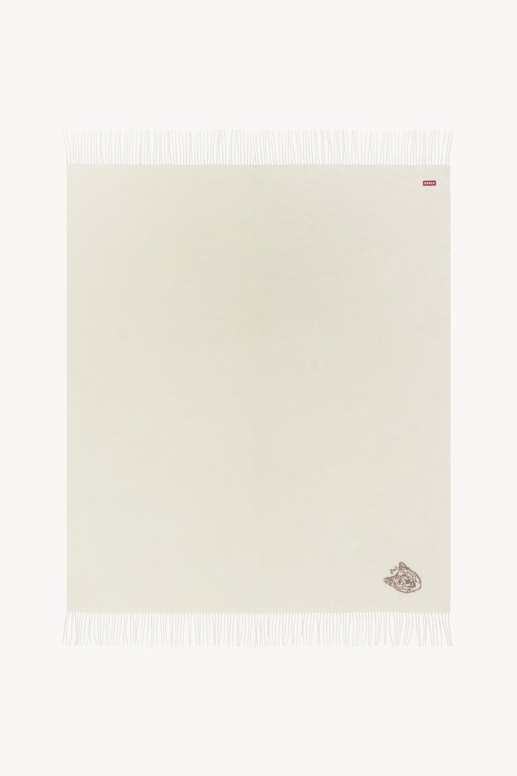 CUSTOM STAUD x C.BONZ CASHMERE BLANKET | IVORY