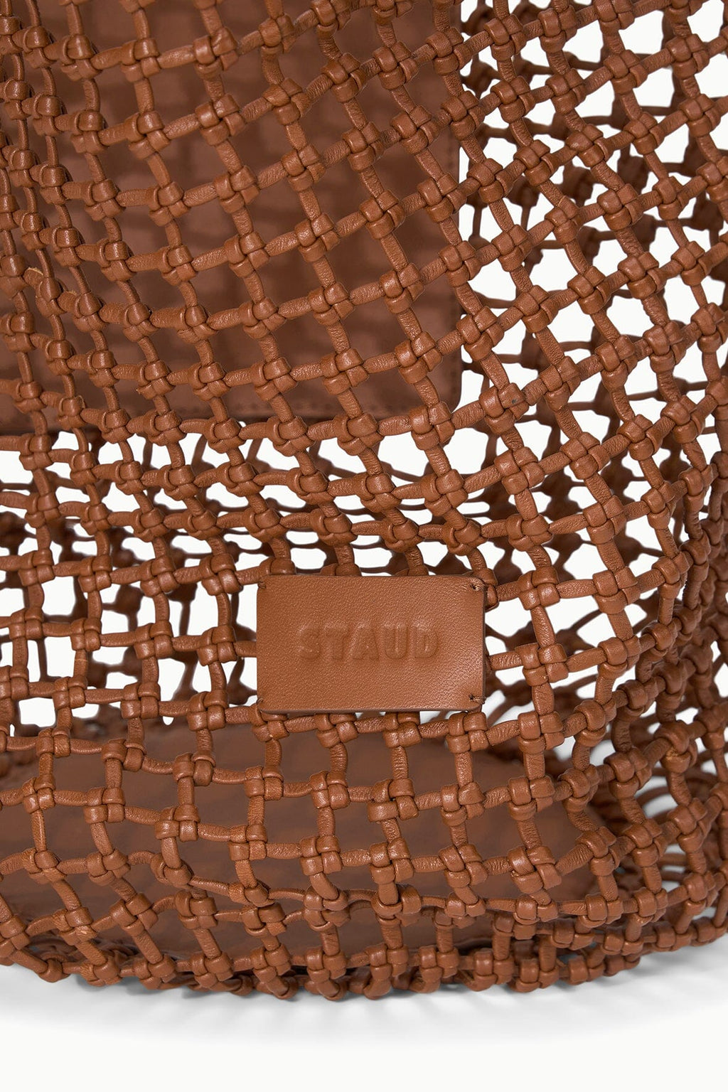 DEL MAR BUCKET BAG | TAN WOVEN