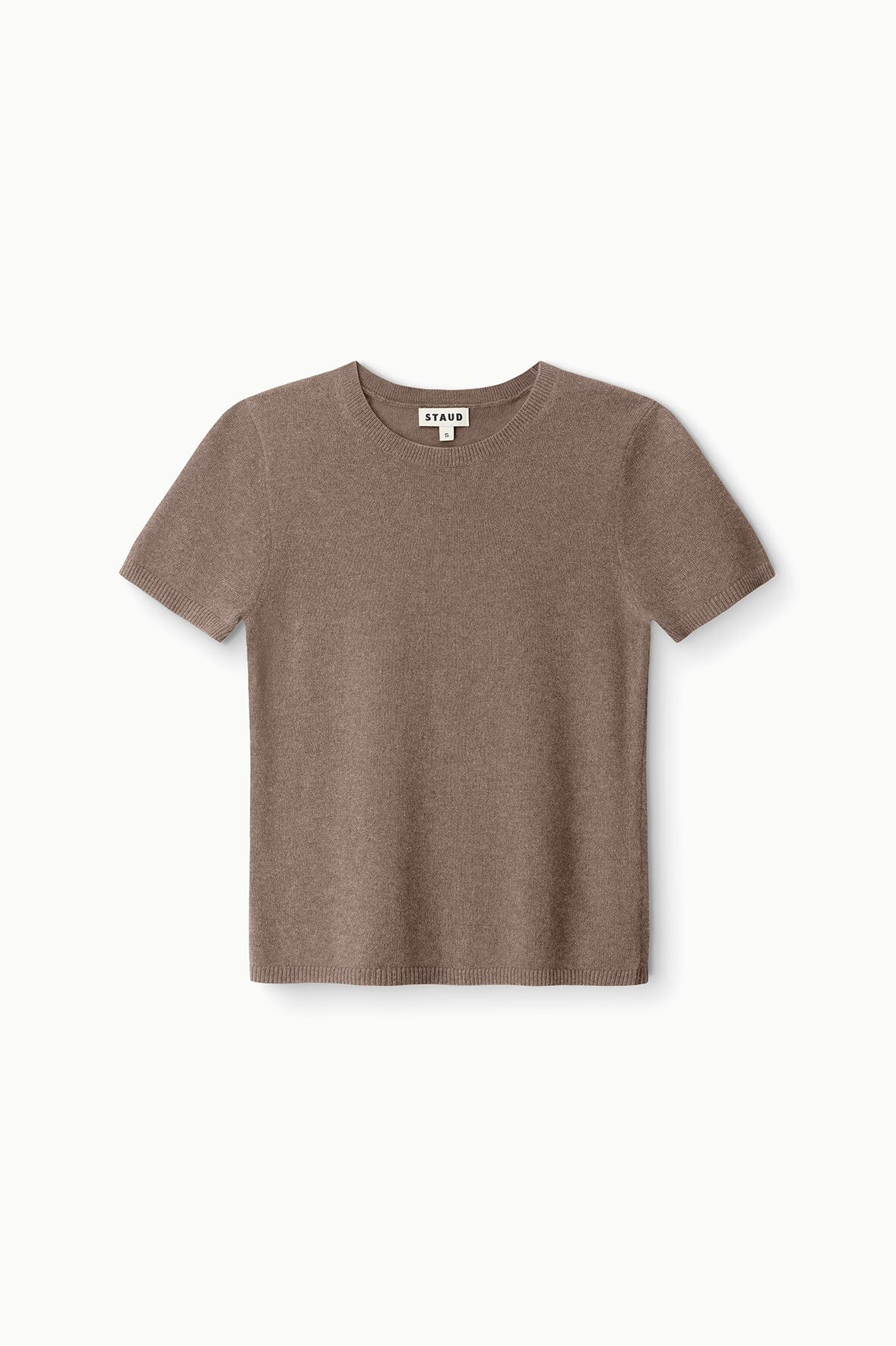 EASY CASHMERE TEE | TRUFFLE