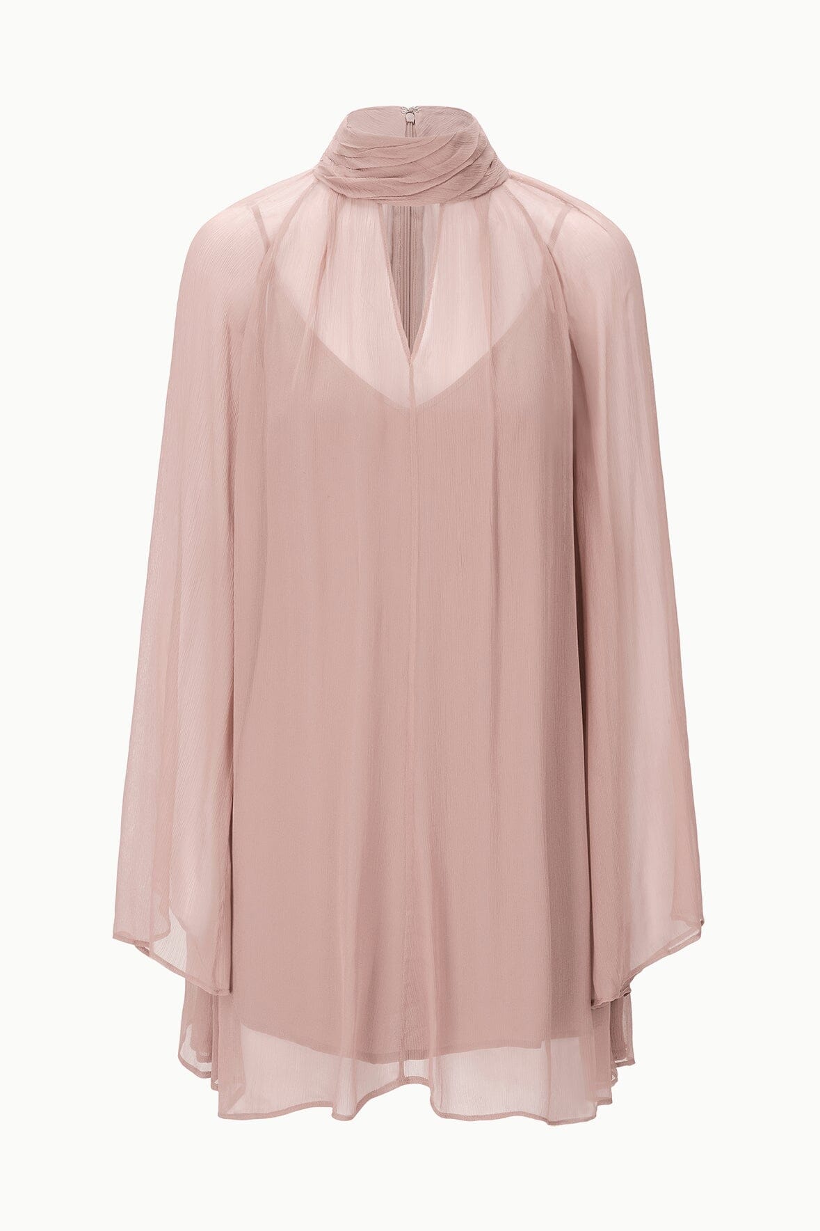 ESTHER MINI DRESS | TAUPE