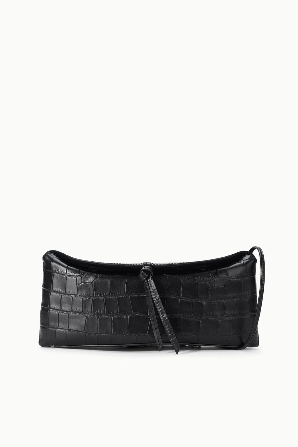 EVE CLUTCH | BLACK CROCO