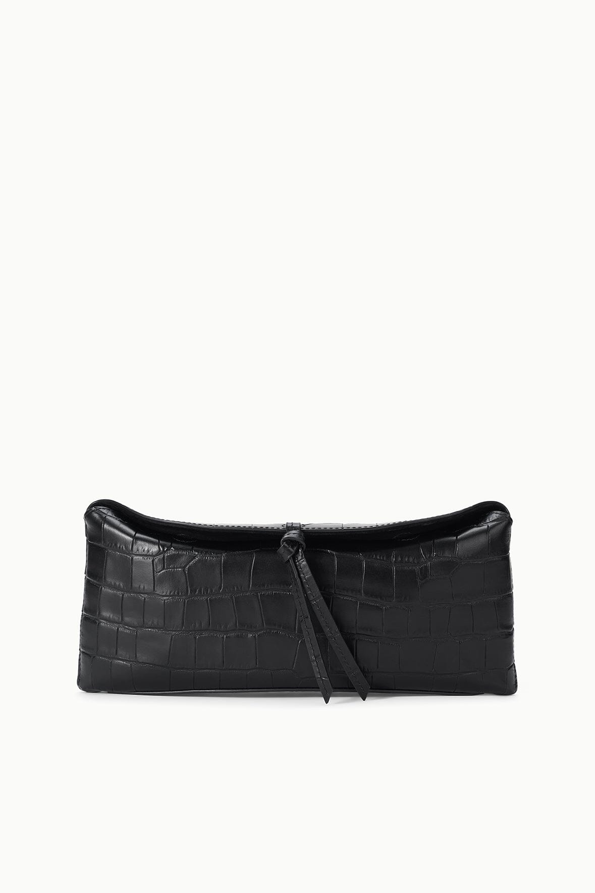 EVE CLUTCH | BLACK CROCO