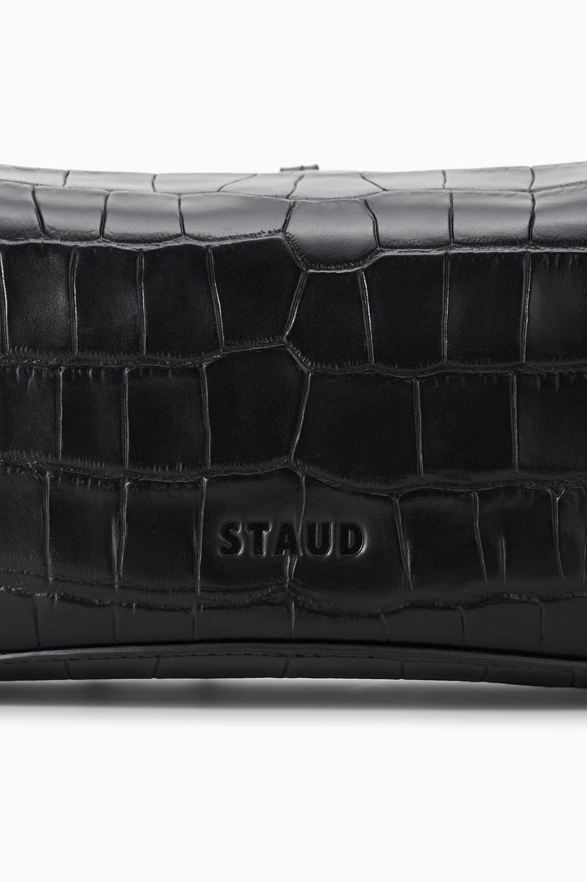 EVE CLUTCH | BLACK CROCO