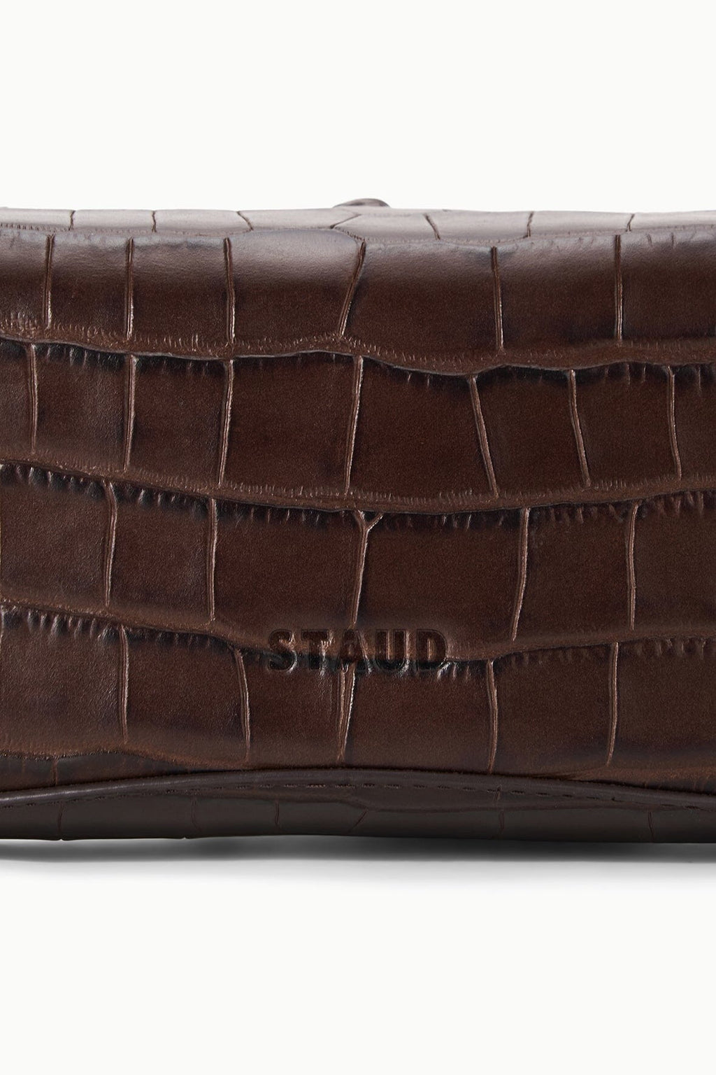 EVE CLUTCH | ESPRESSO CROCO