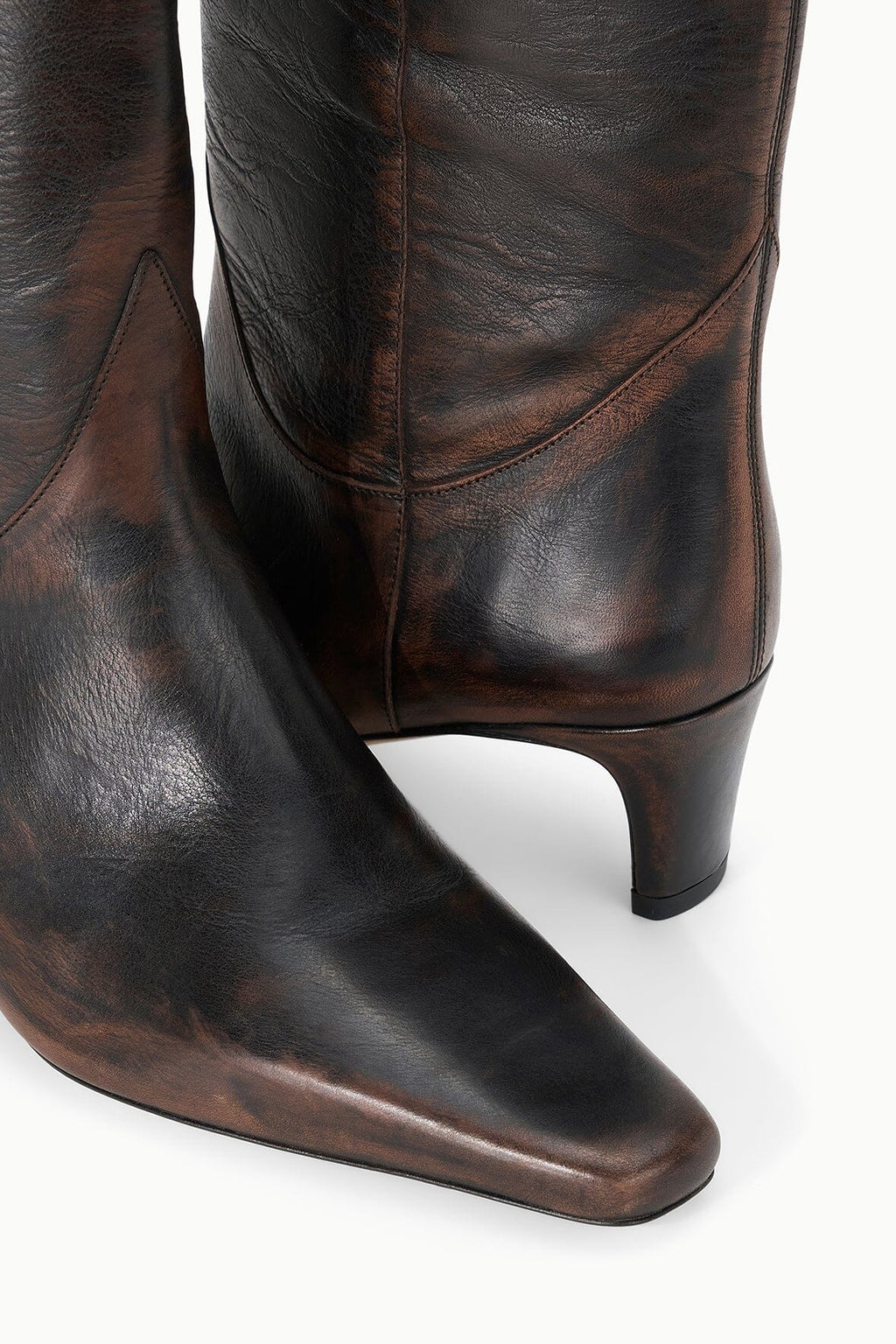 WESTERN WALLY BOOT | ESPRESSO DISTRESSED