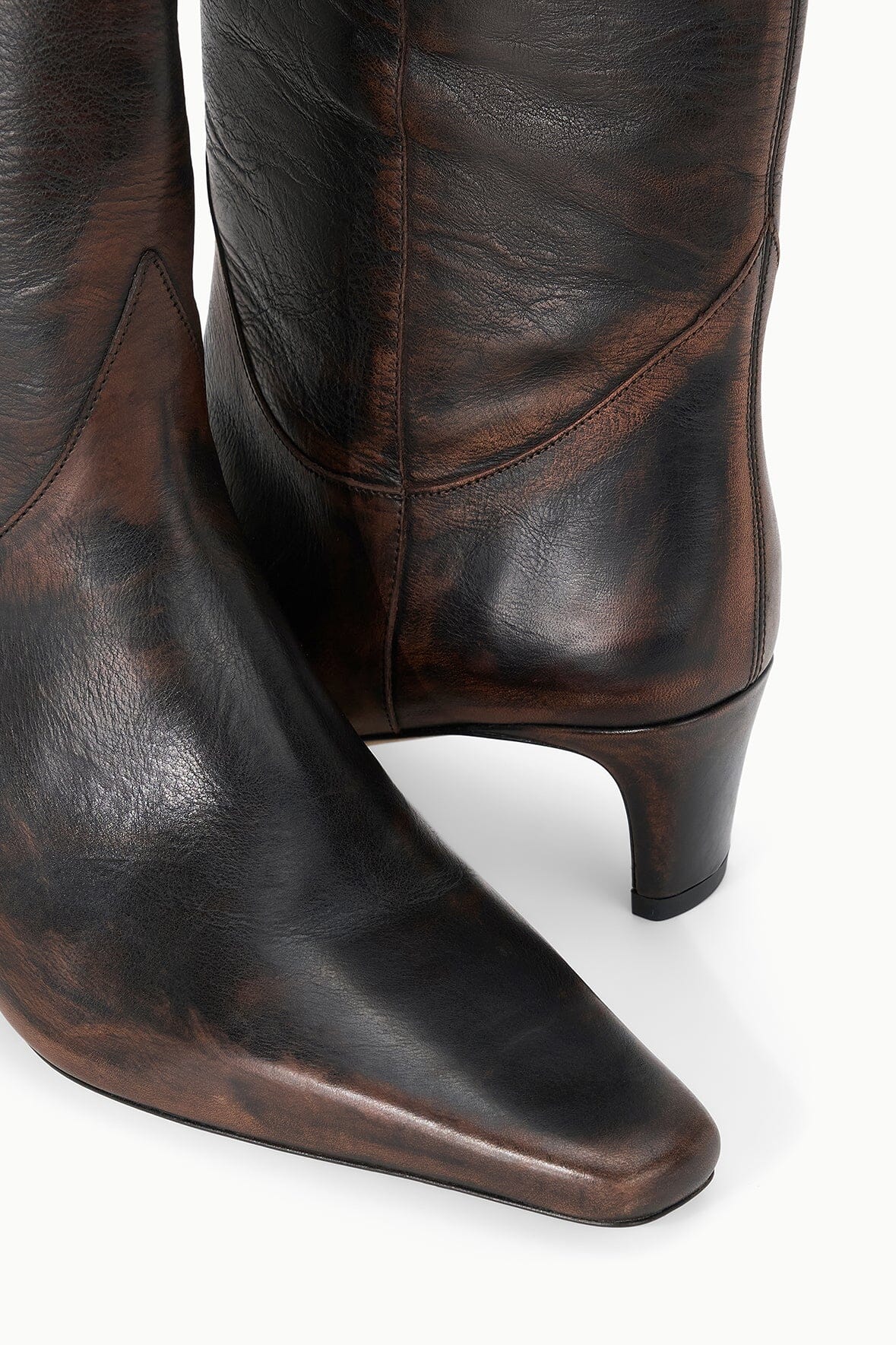 WESTERN WALLY BOOT | ESPRESSO DISTRESSED