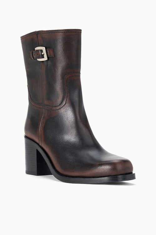 BROOKLYN ANKLE BOOT | ESPRESSO DISTRESSED