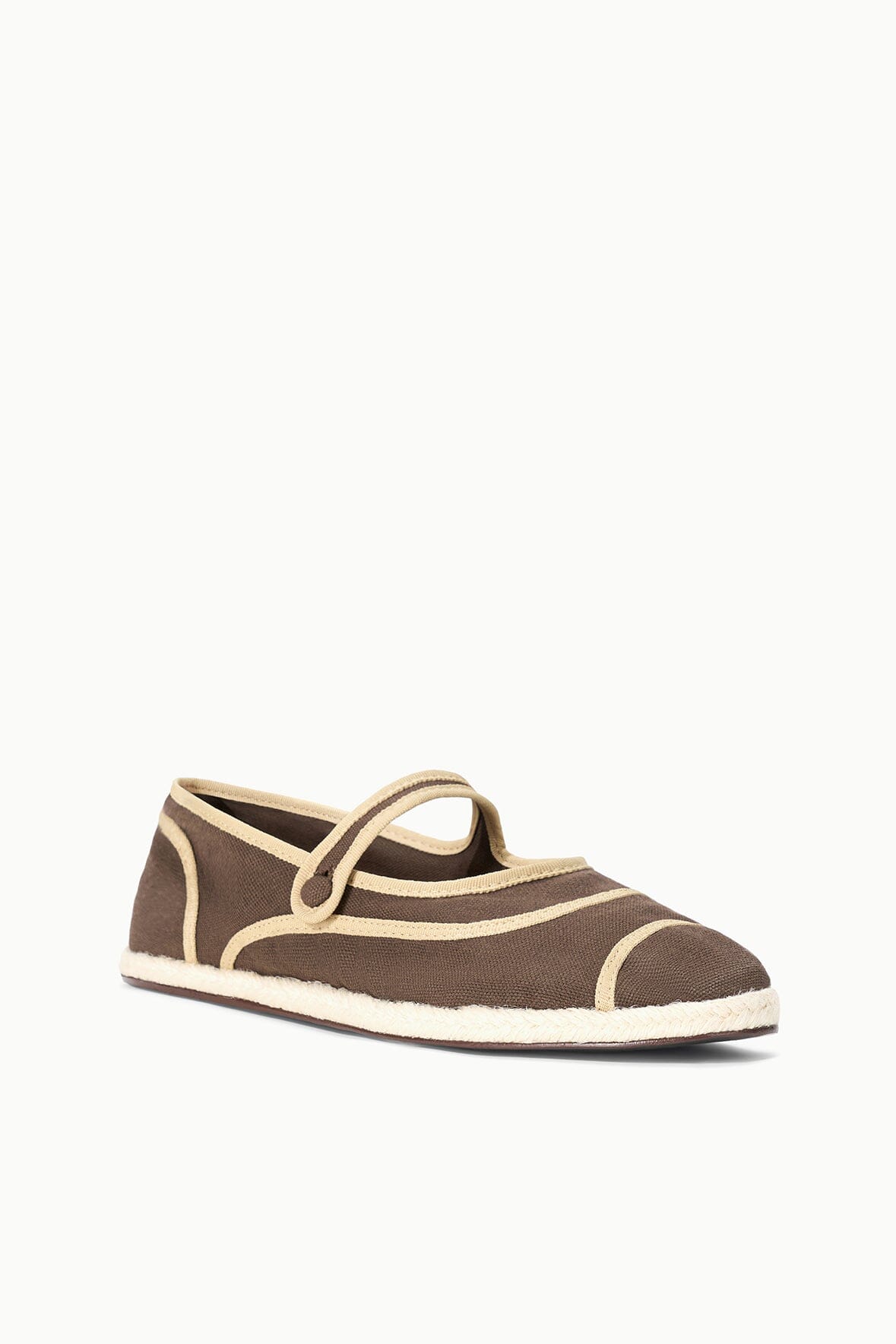 NORA ESPADRILLE FLAT | ESPRESSO
