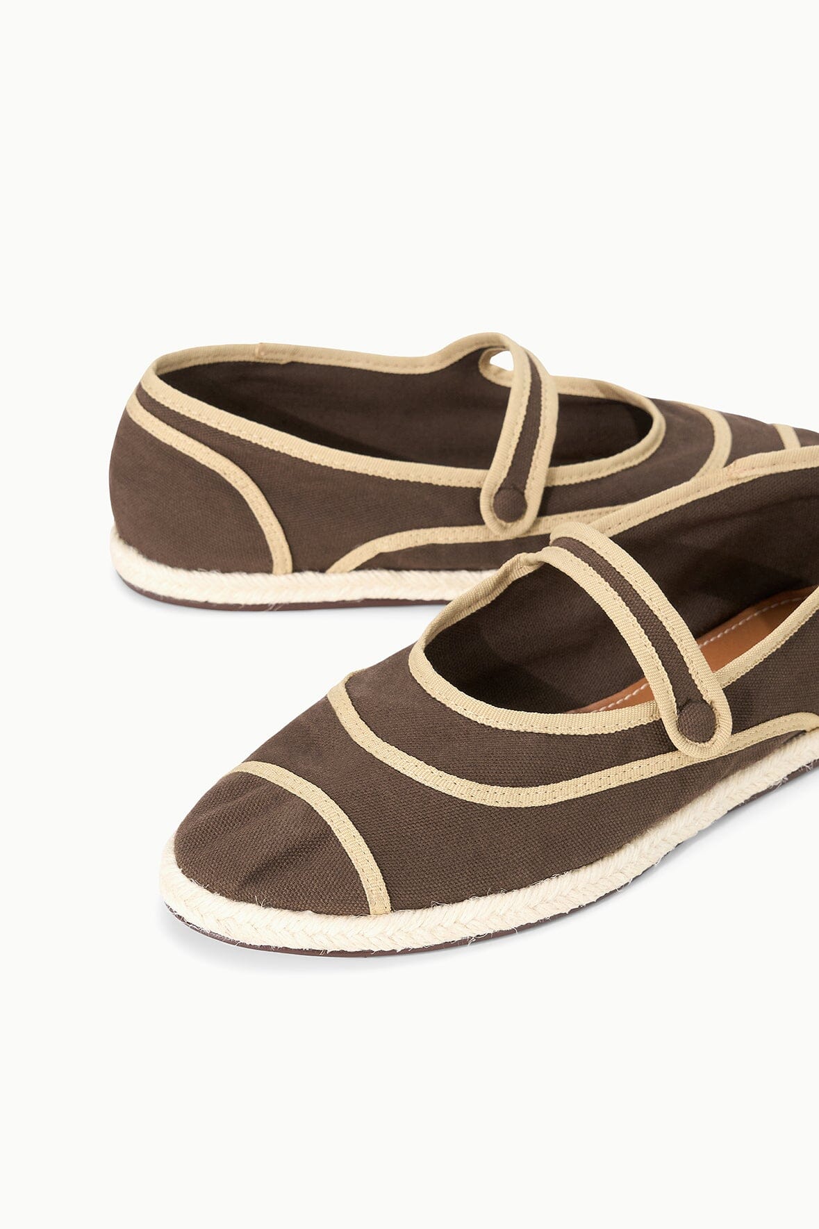 NORA ESPADRILLE FLAT | ESPRESSO