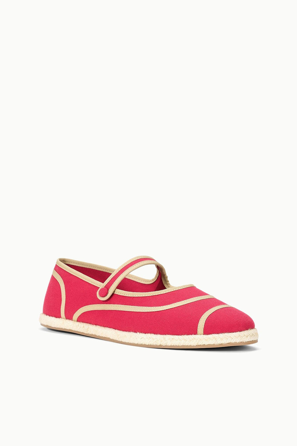 NORA ESPADRILLE FLAT | ROUGE