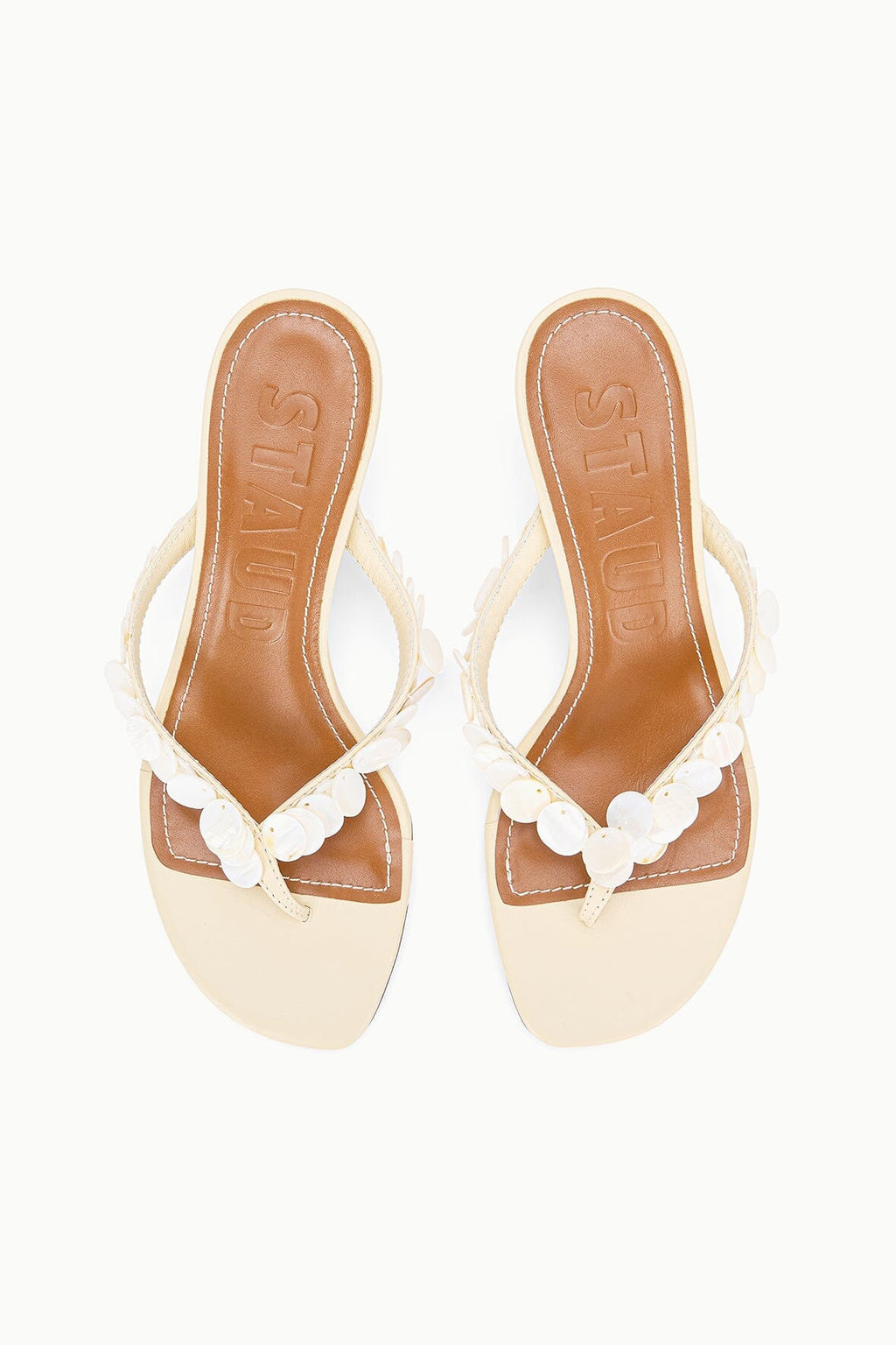 FREJA KITTEN HEEL | CREAM