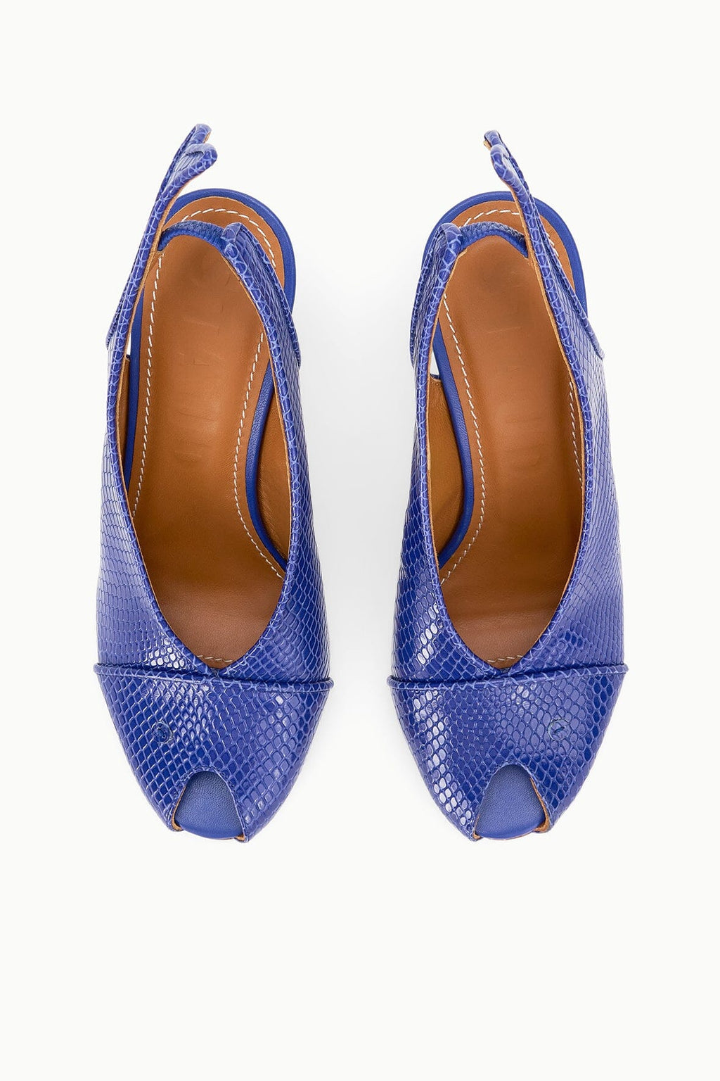 CLEO FISH HEEL | COBALT