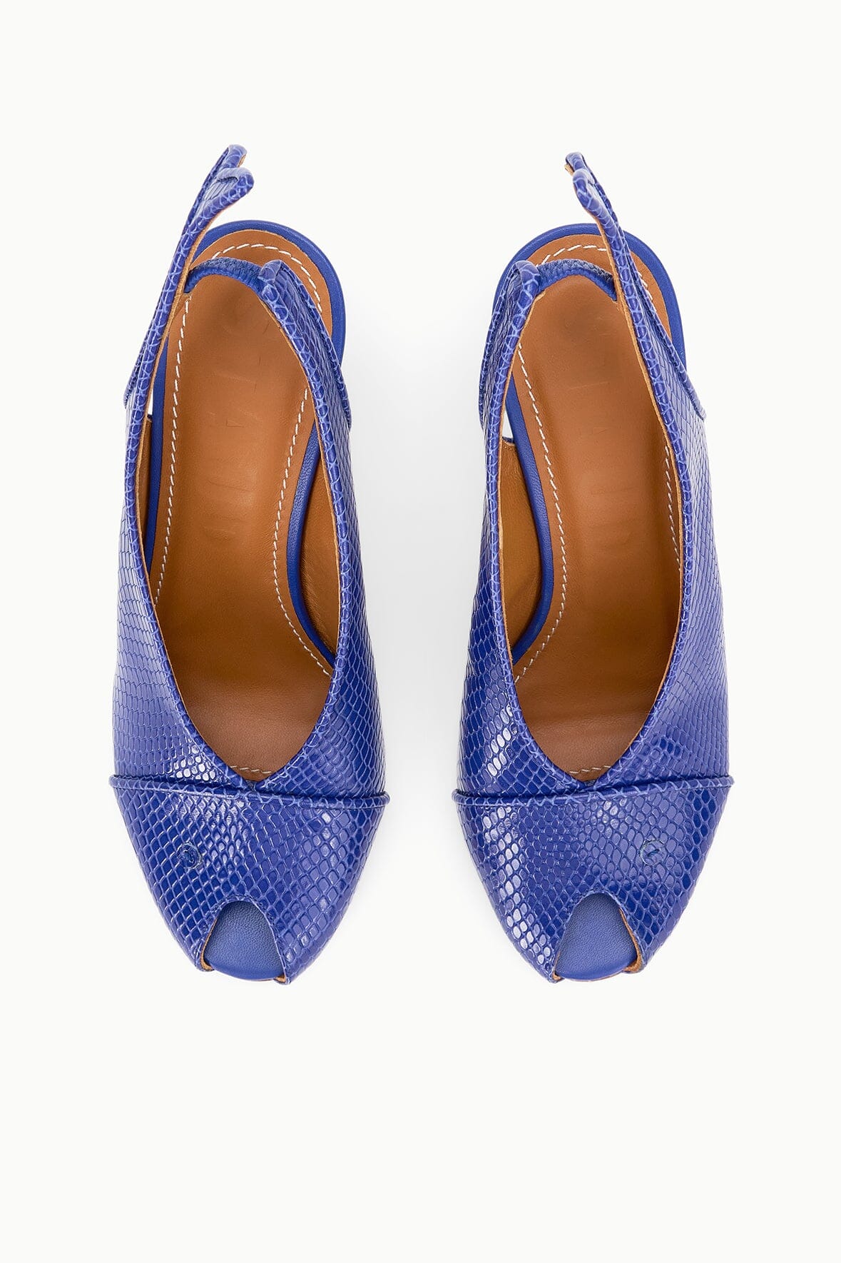 CLEO FISH HEEL | COBALT