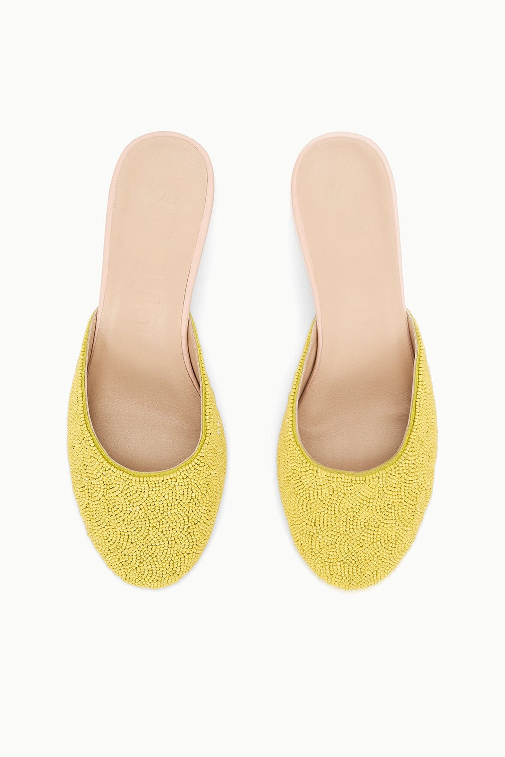 VELA BEADED MULE | CITRON POOL