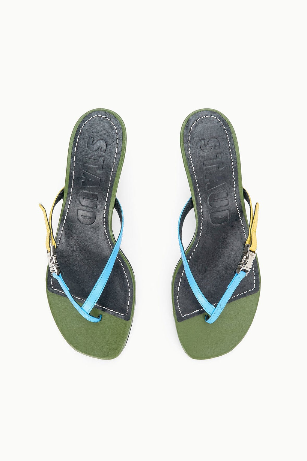 FLYNN KITTEN HEEL | FERN MULTI