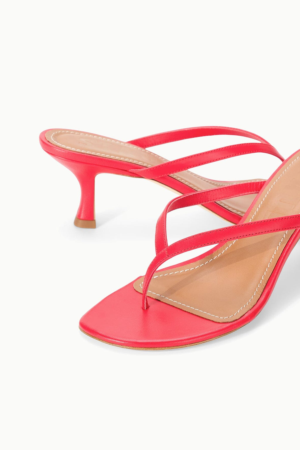 FREJA KITTEN HEEL | RED ROSE