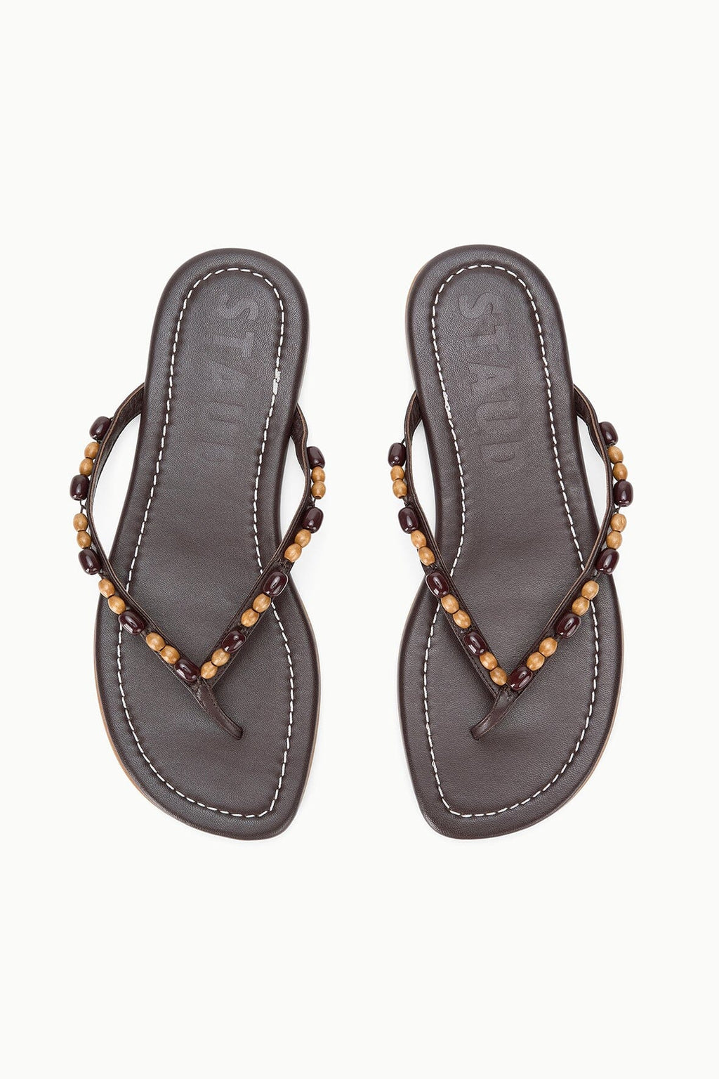 FREJA THONG | WOOD BEADS