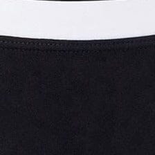 DEVON HIGH RISE BIKINI BOTTOM | BLACK WHITE