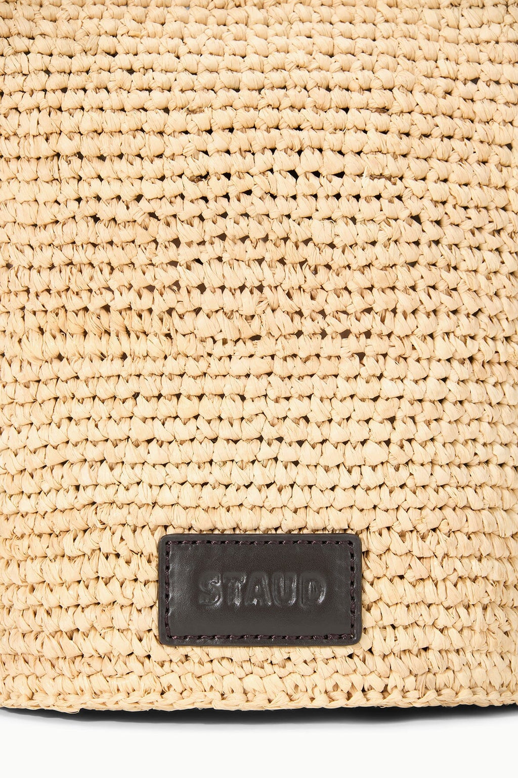 LANI RAFFIA BUCKET BAG | NATURAL