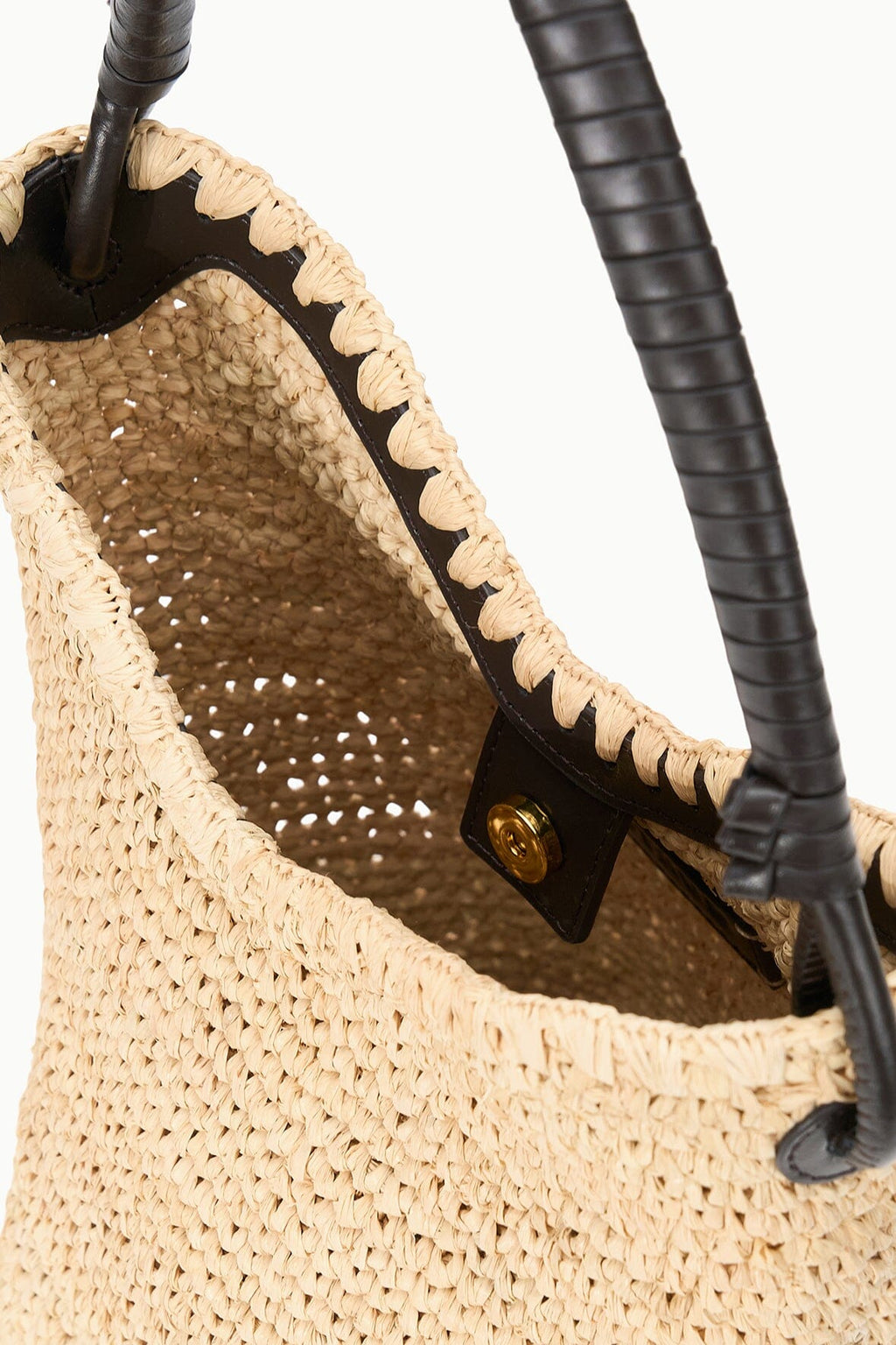 LANI RAFFIA BUCKET BAG | NATURAL