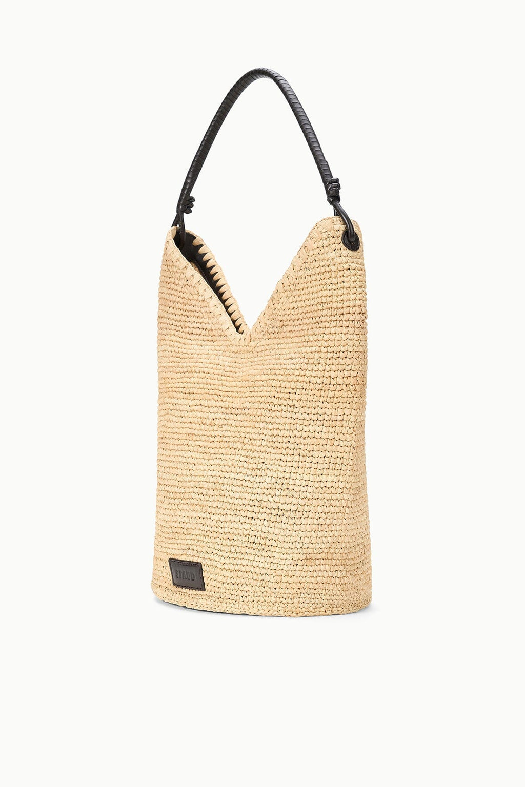 LANI LARGE RAFFIA BUCKET BAG | NATURAL