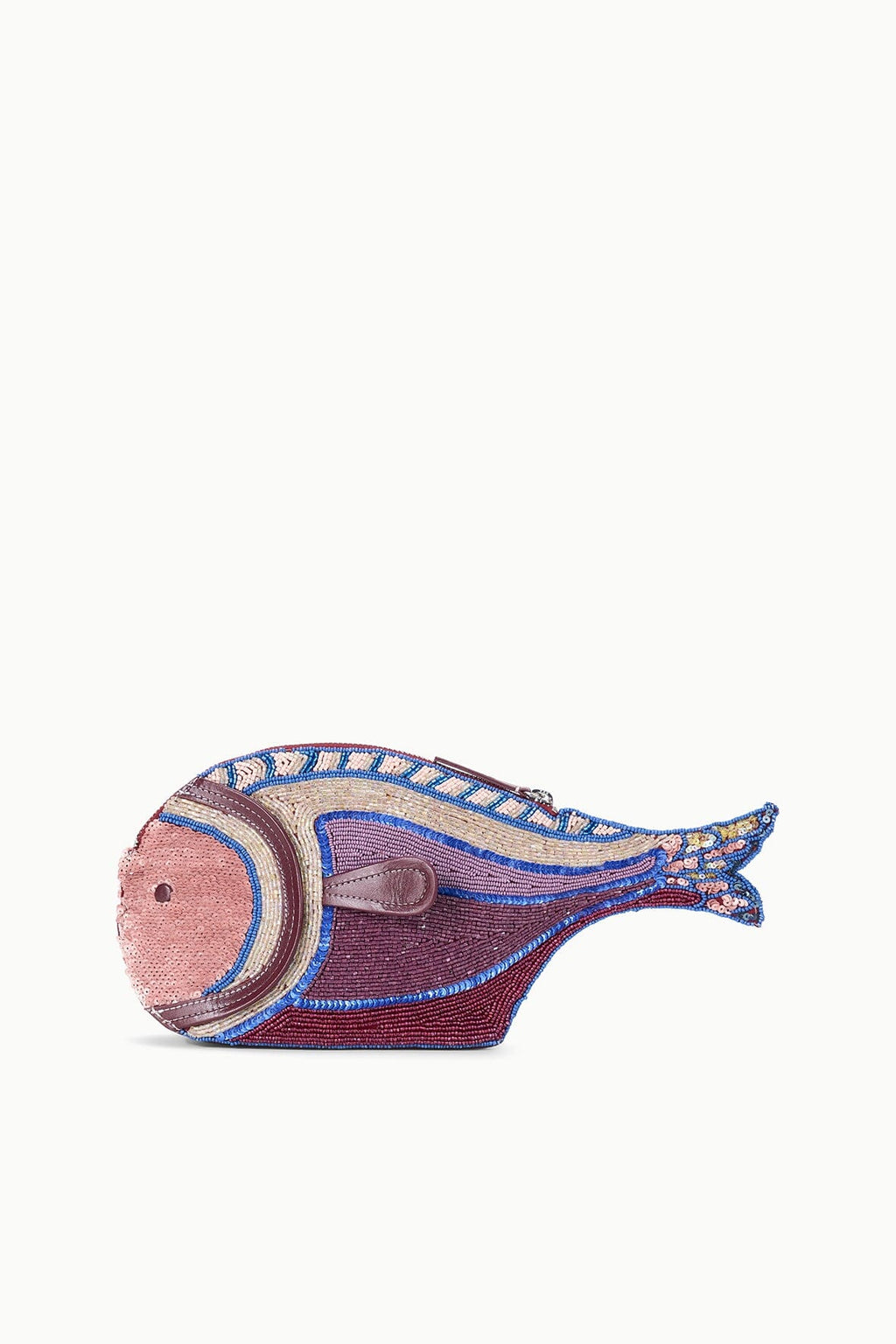 PESCE BEADED CLUTCH | ULTRAVIOLET