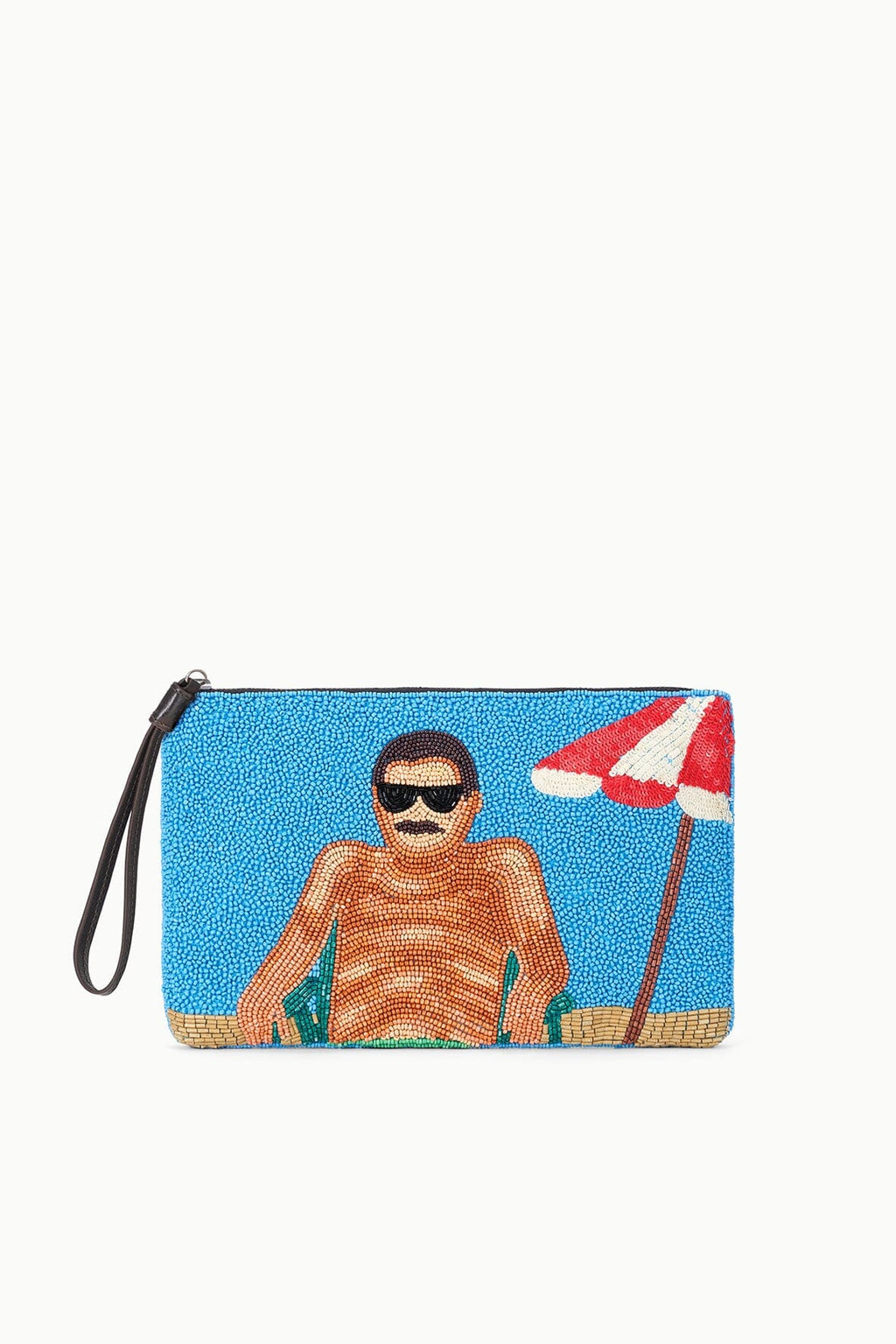 TOMMY BEADED LARGE POUCH | SUNDAZE