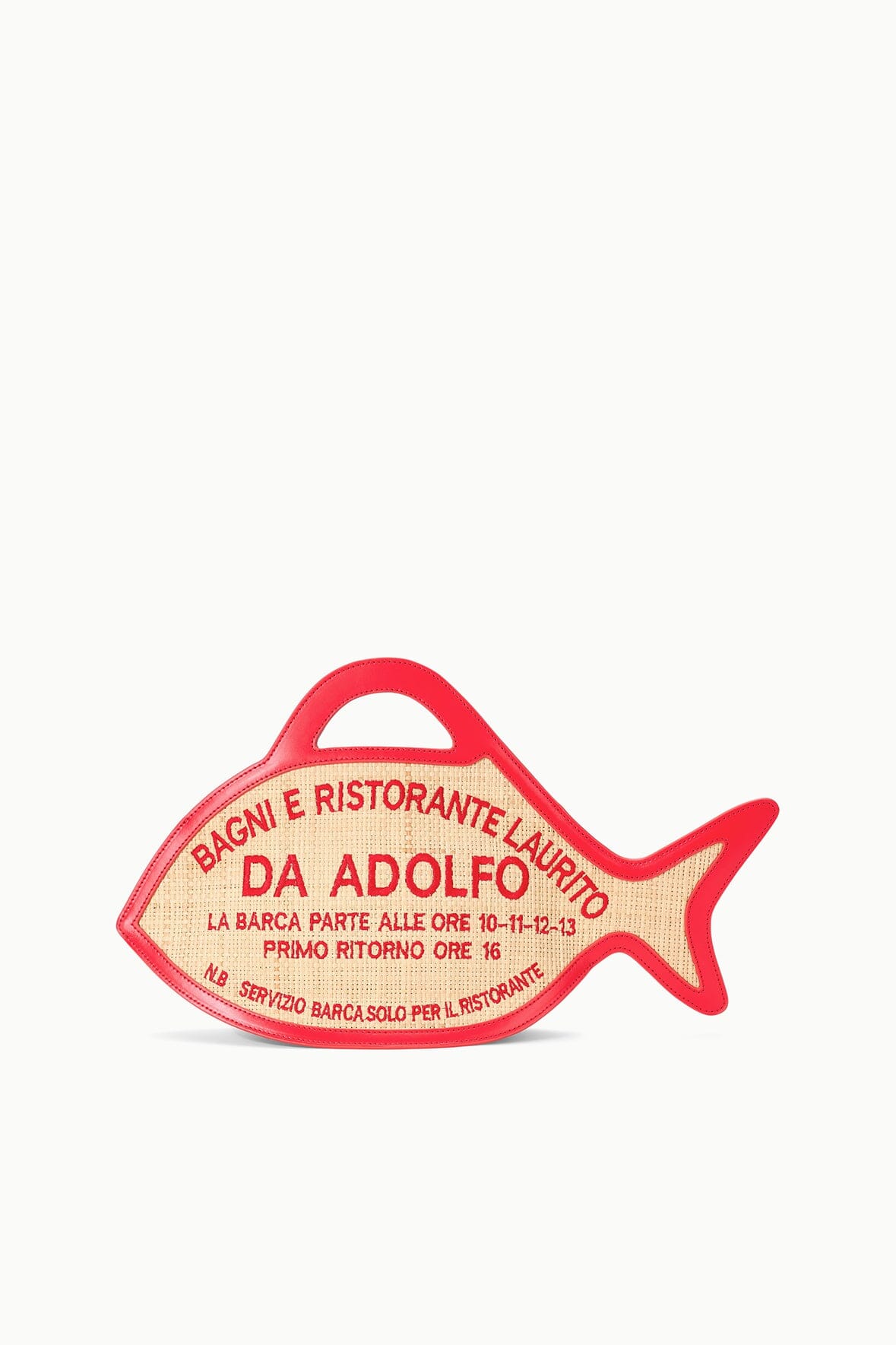 CLEO FISH BAG X DA ADOLFO | NATURAL