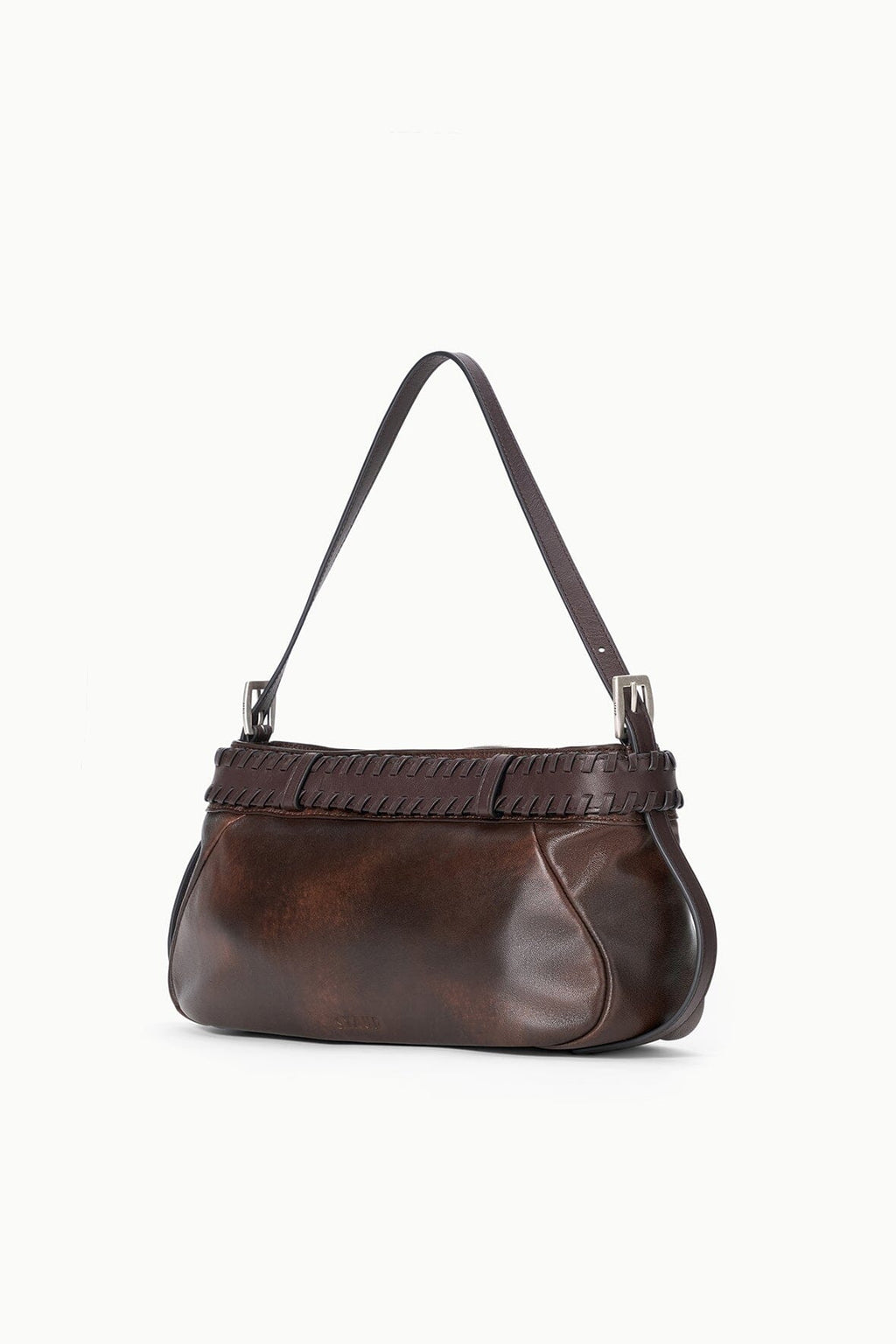BROOKLYN SHOULDER BAG | ESPRESSO DISTRESSED