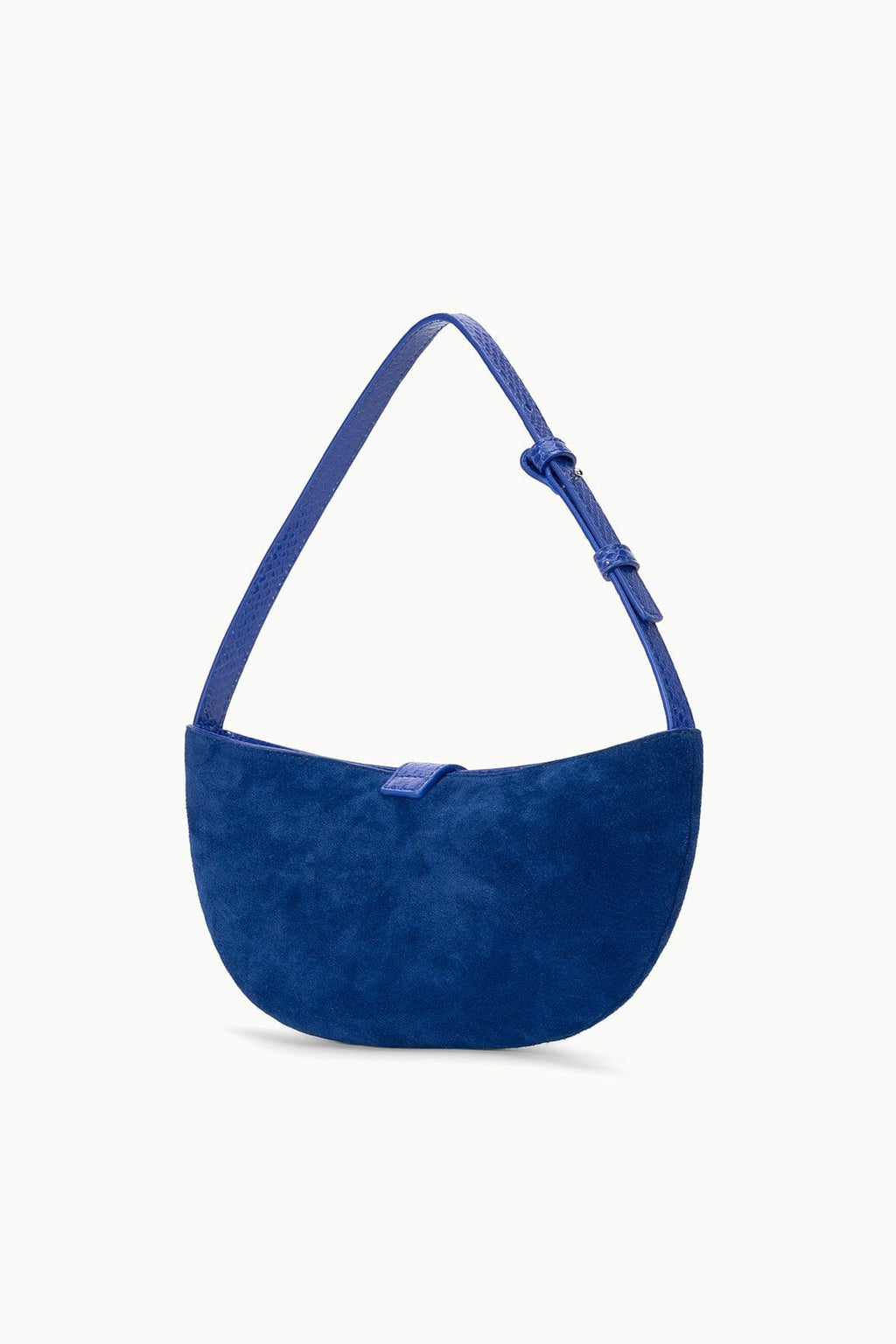 HARLOW CRESCENT SHOULDER BAG | COBALT