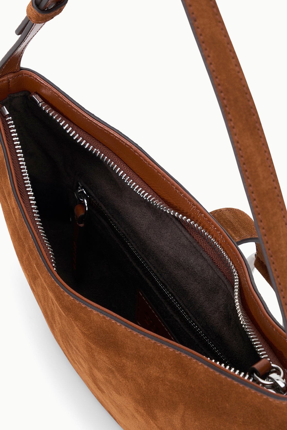 HARLOW CRESCENT SHOULDER BAG | TABAC
