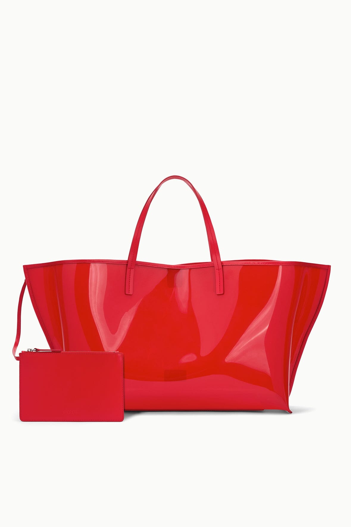 CHRISTOS LARGE TOTE | RED ROSE