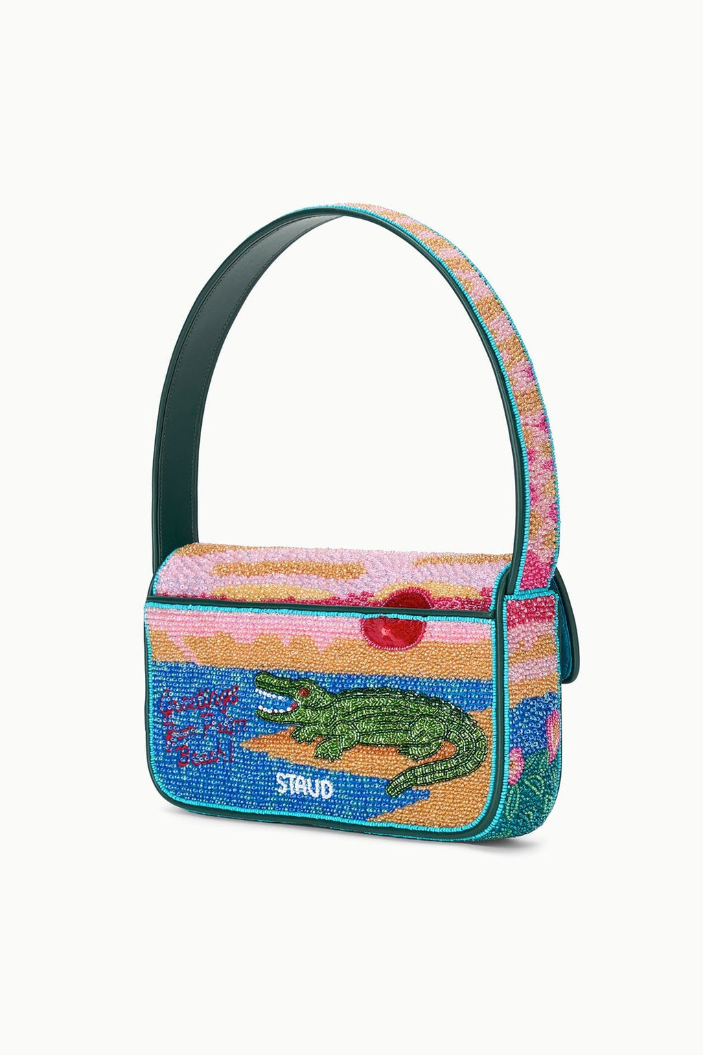 TOMMY BEADED BAG | PALM BEACH