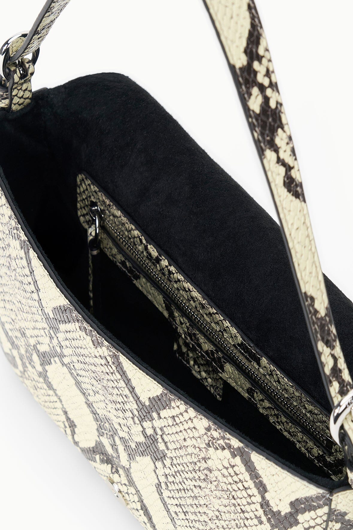 HARLOW BAG | WHITE SNAKE